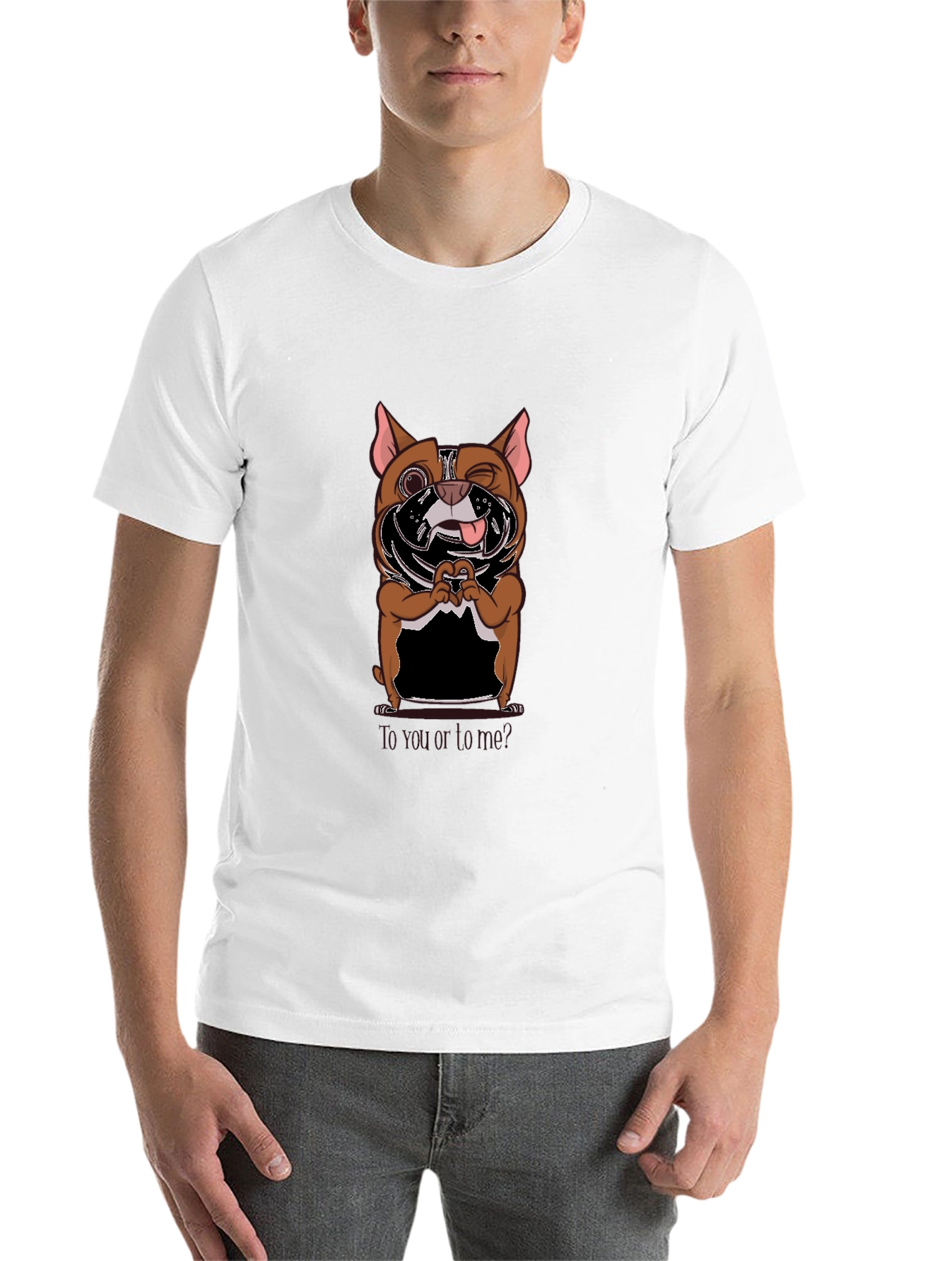 Black Gamer Dog Graphic T-Shirt view 14