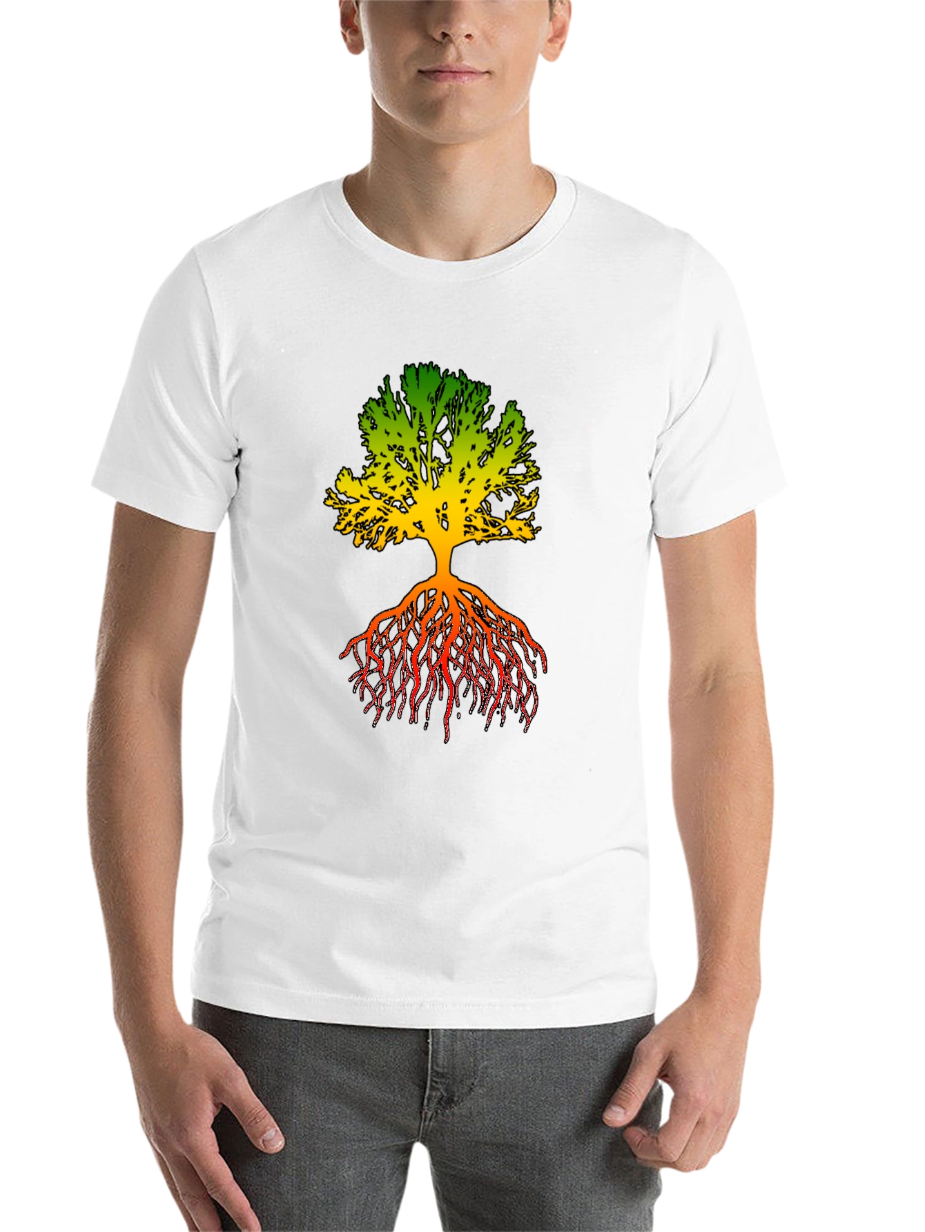 Rasta Tree Graphic T-Shirt - Roots & Culture - 14
