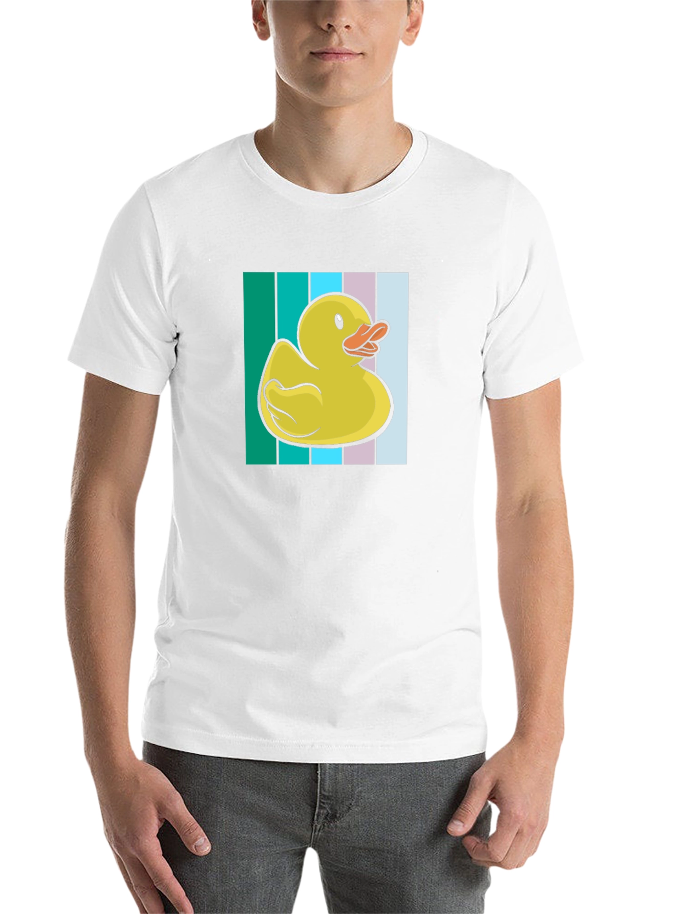 Black Rubber Duck T-Shirt - Fun and Quirky Design view 14