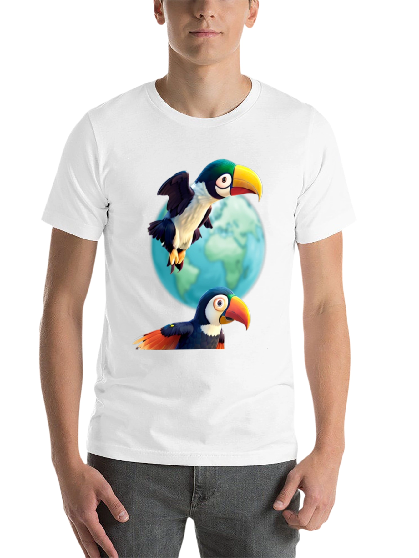Black Toucan T-Shirt: A Tropical Adventure! view 14