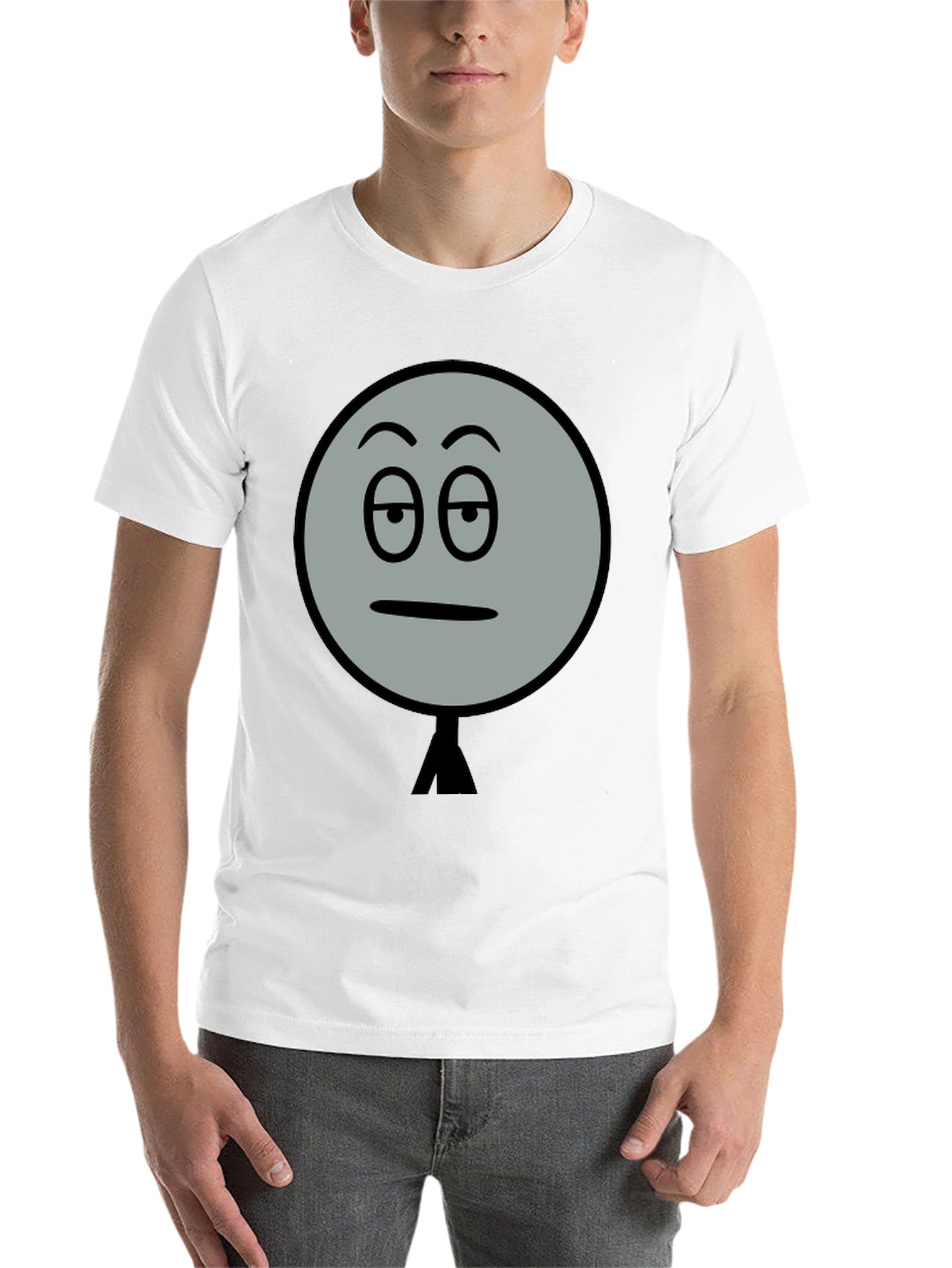 Black Sarcastic Mood T-Shirt - Funny Graphic Tee view 14