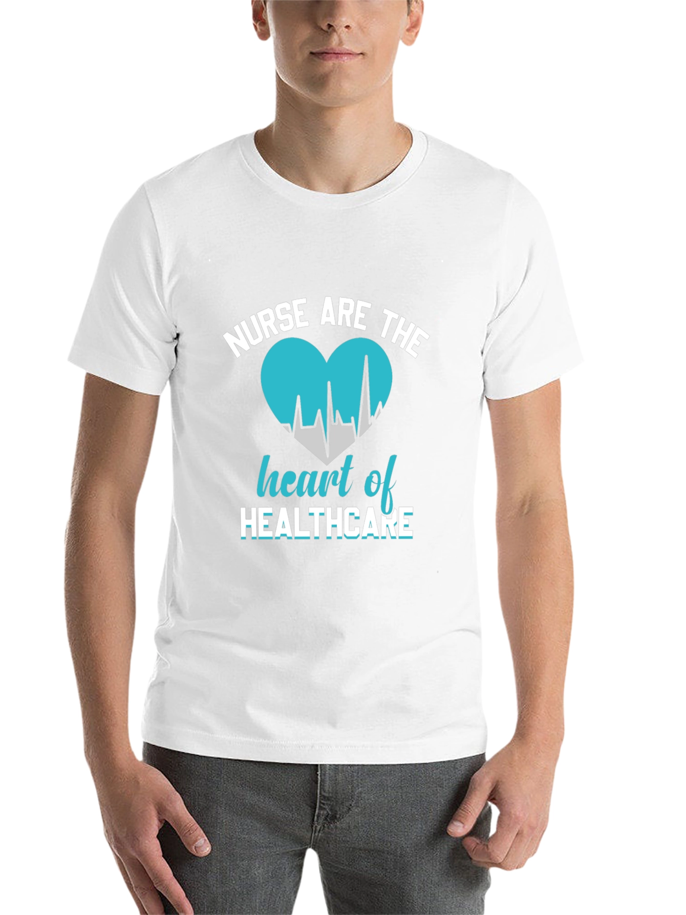 Black Nurse Are The Heart Of Healthcare T-Shirt view 14