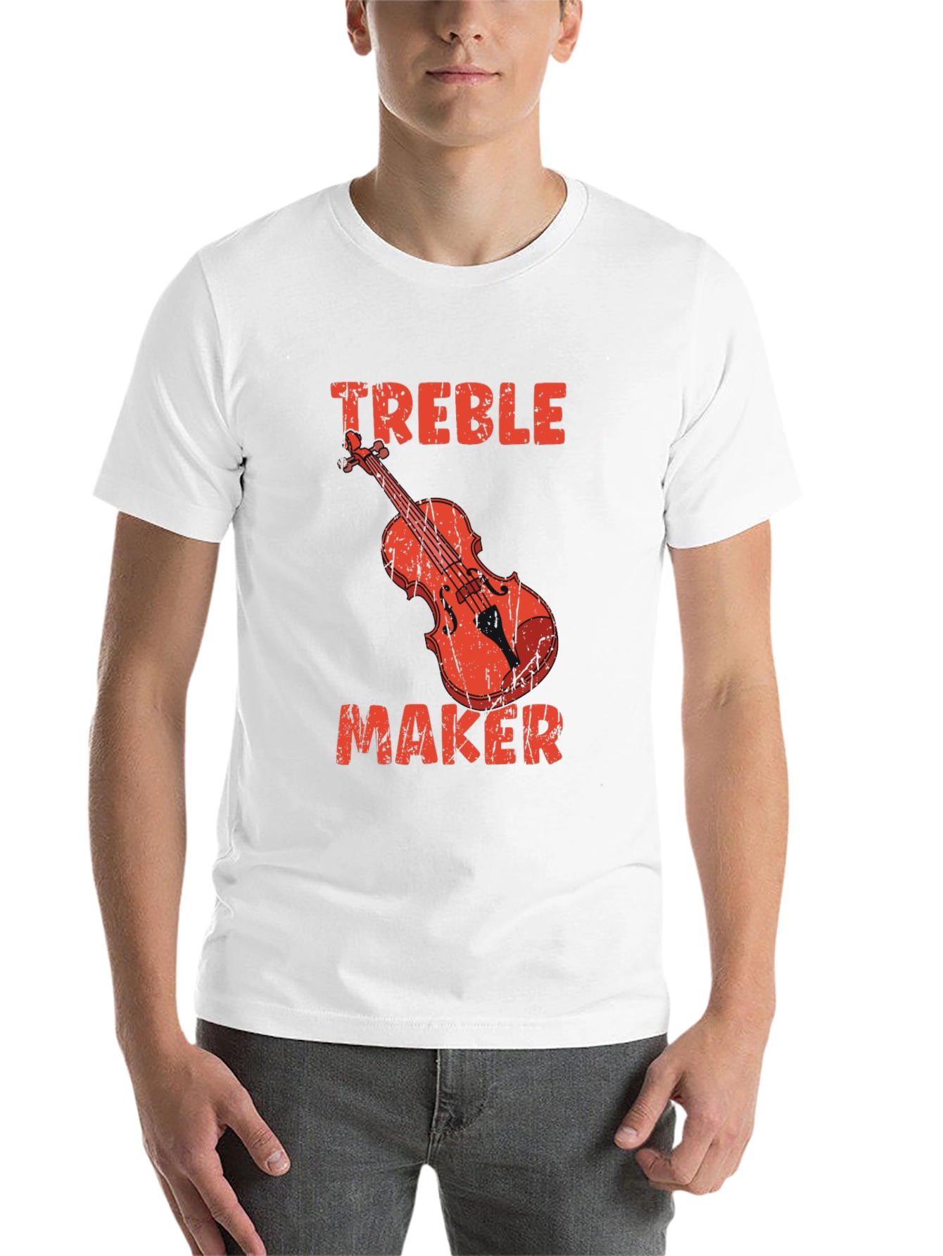 Black Treble Maker Graphic Tee - Musician T-Shirt view 14