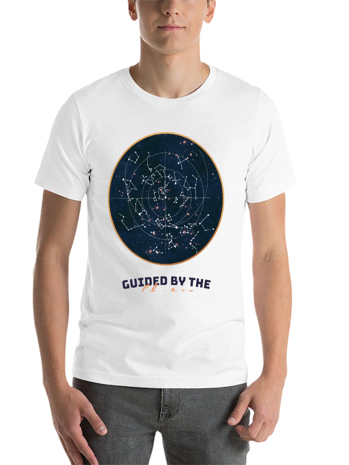Black Celestial Constellation T-Shirt view 14