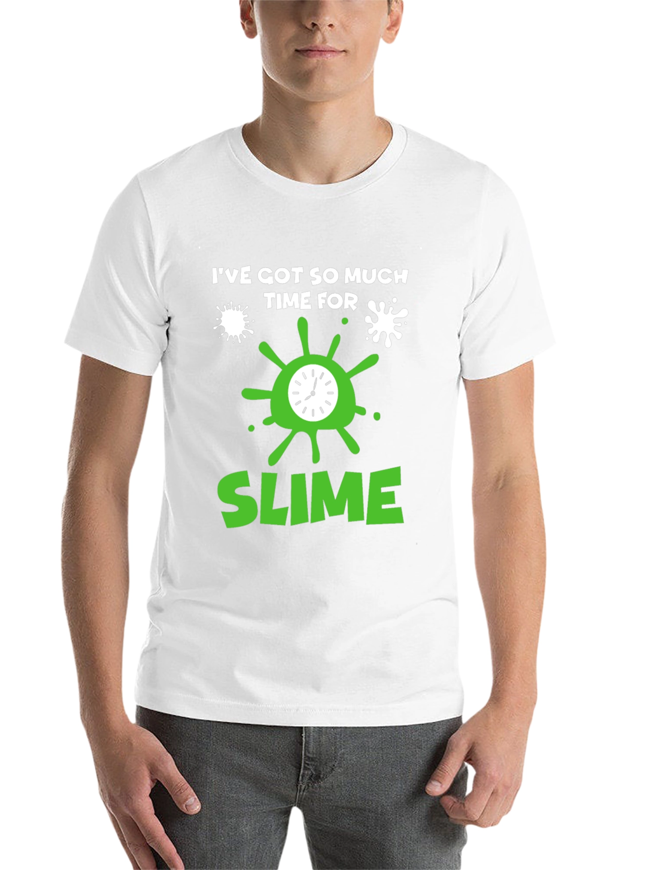 Black Time for Slime Black Graphic Tee view 14