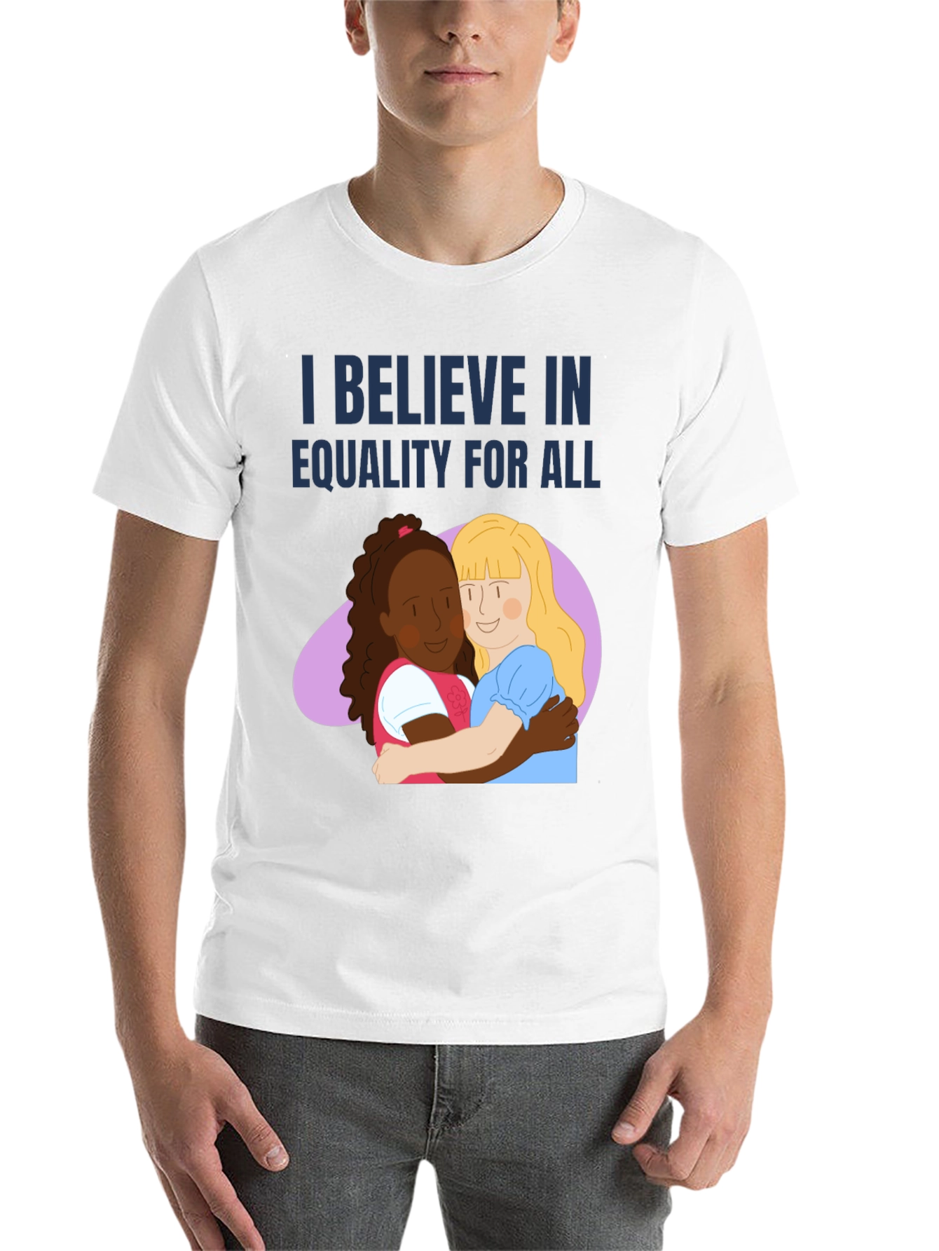 Black Equality for All Graphic Tee view 14