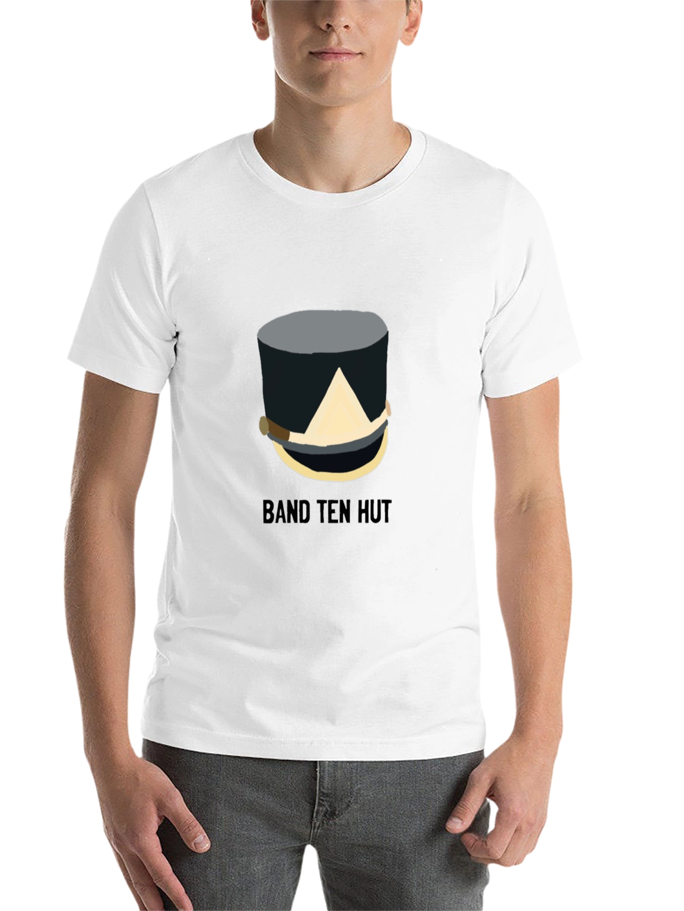 Black Band Ten Hut Graphic T-Shirt view 14