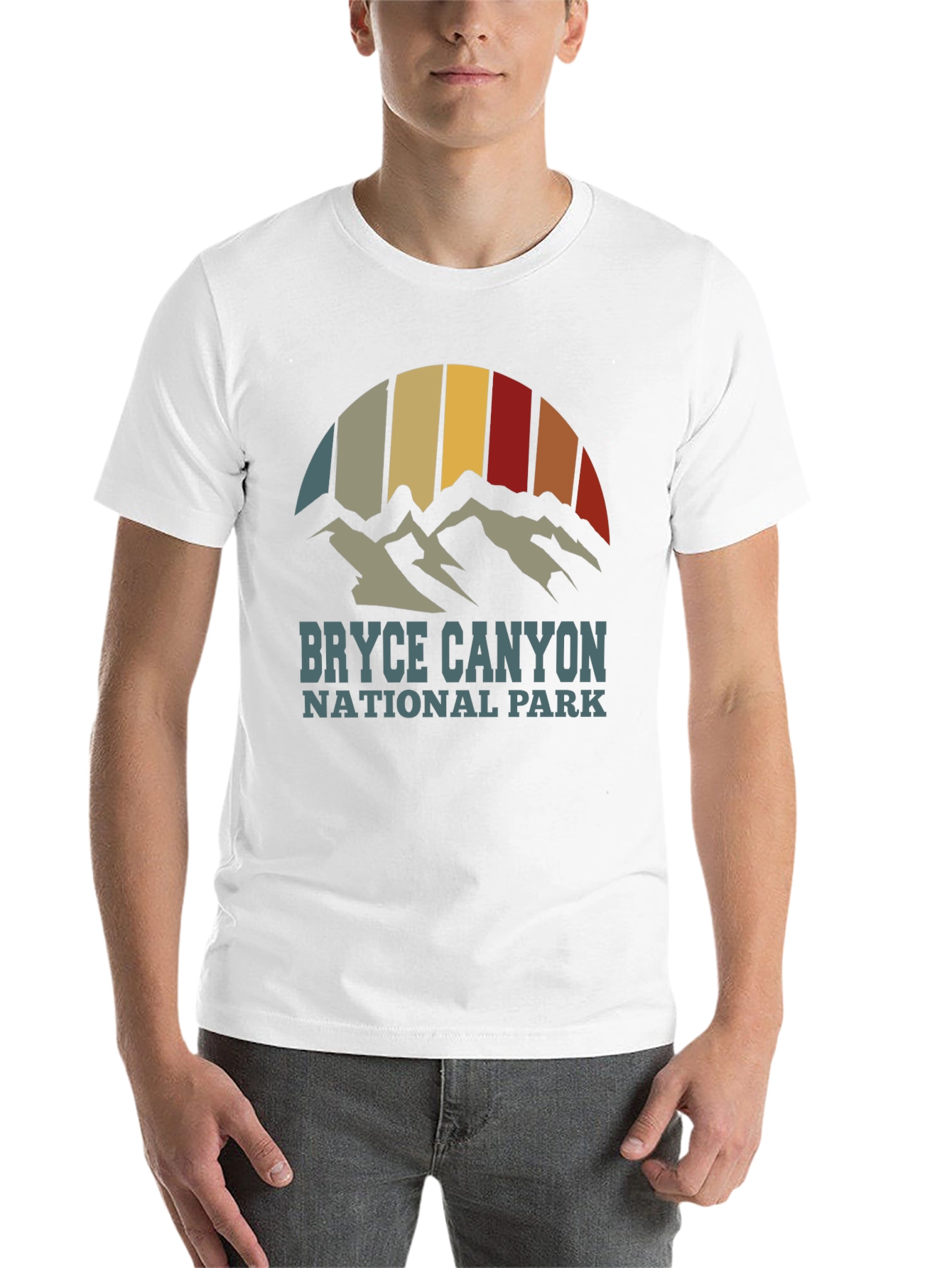 Black Bryce Canyon National Park Graphic T-Shirt view 14
