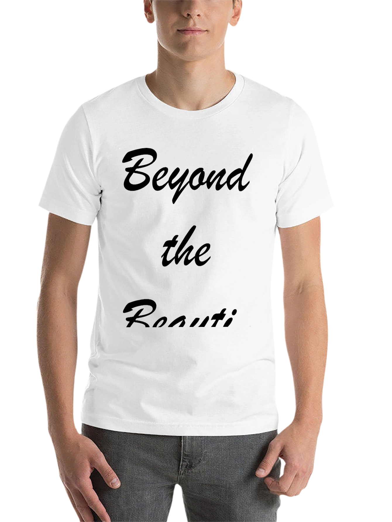 Black Beyond the Routine Black Graphic Tee view 14