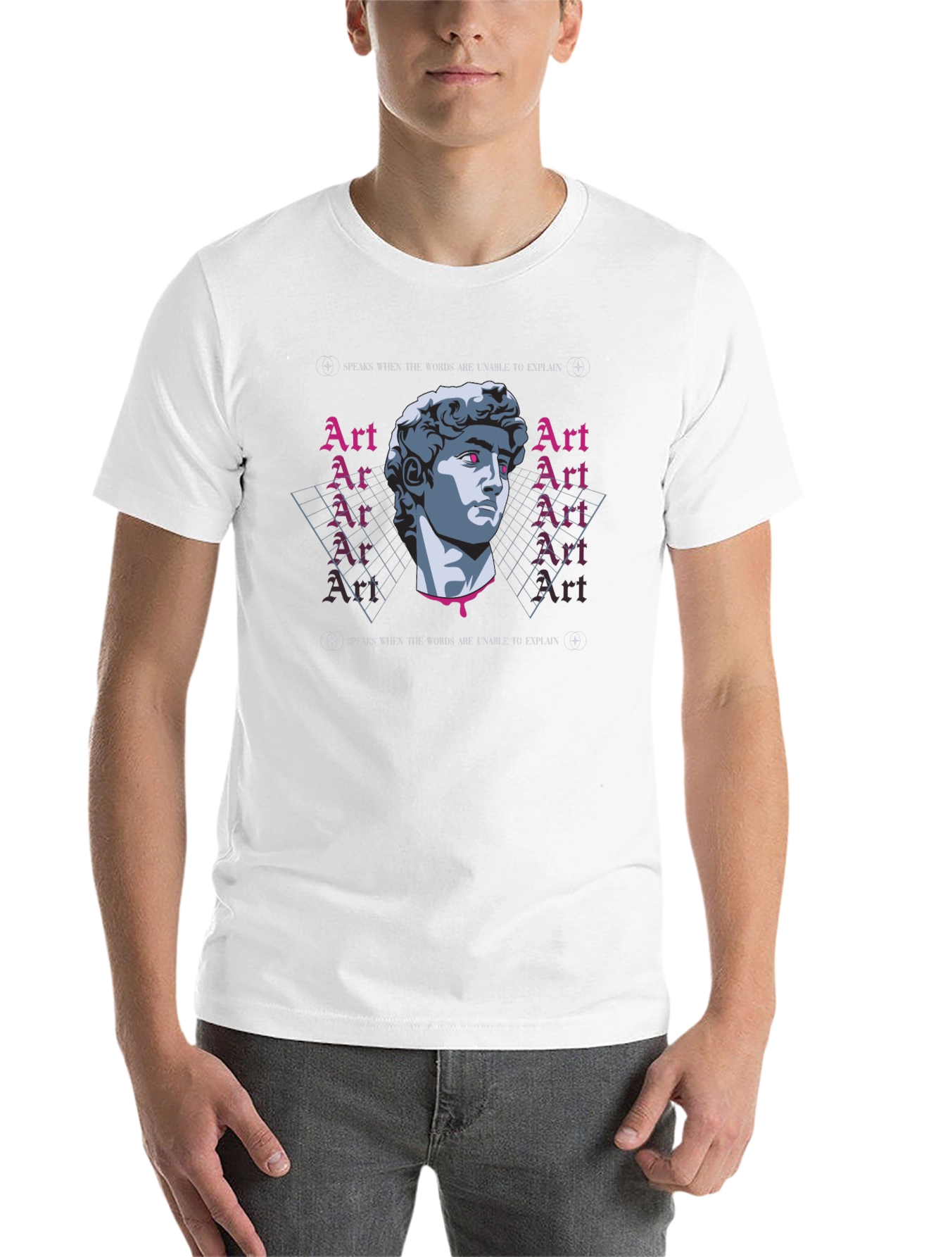 Black Art Speaks Graphic Tee - Stylish Unisex T-Shirt view 14