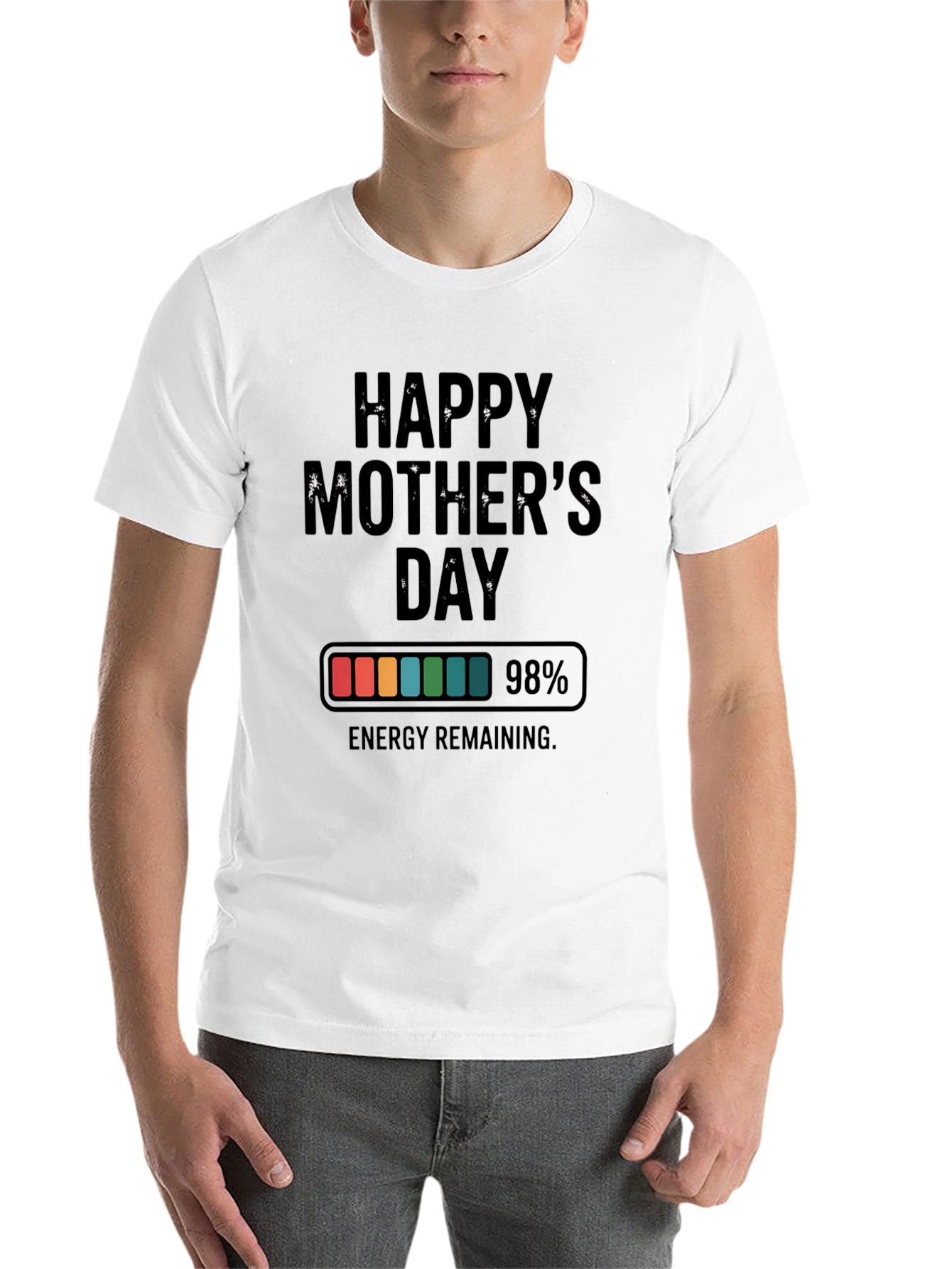 Happy Mother's Day 98% Energy T-Shirt - 14