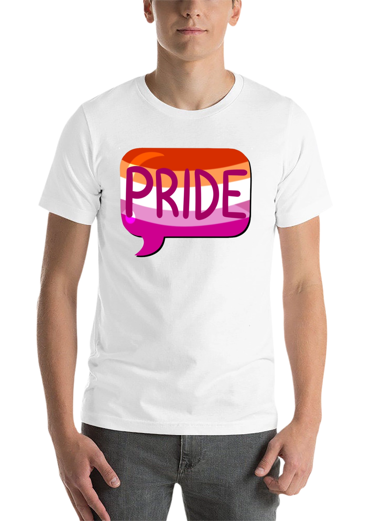 Black Pride Lesbian Flag T-Shirt view 14