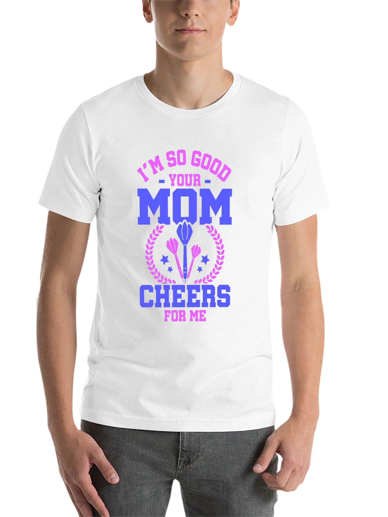 Black I'm So Good Your Mom Cheers for Me T-Shirt view 14