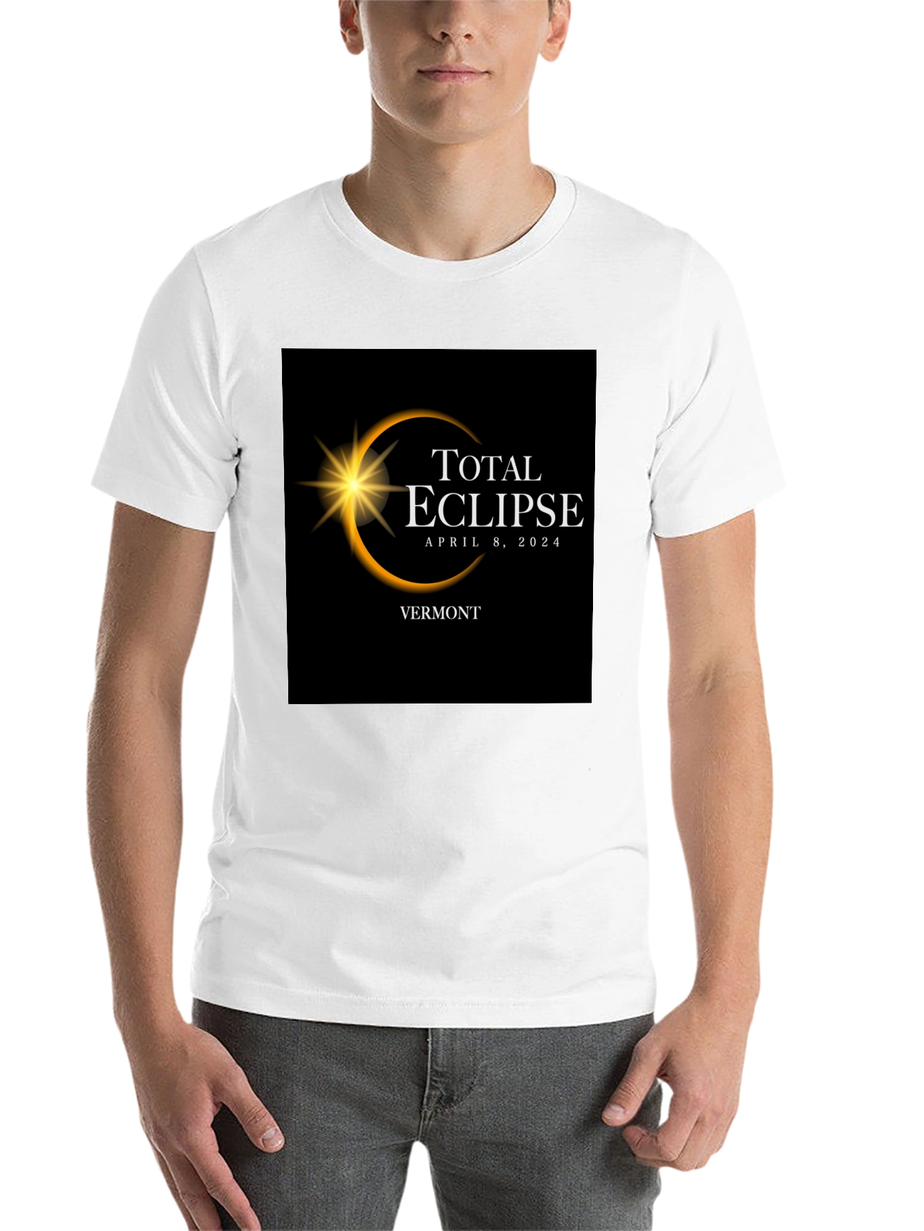 Total Eclipse Vermont 2024 T-Shirt - 14