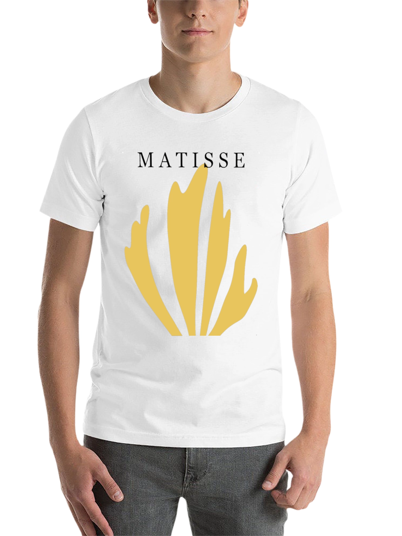 Black Matisse Inspired Graphic Tee view 14