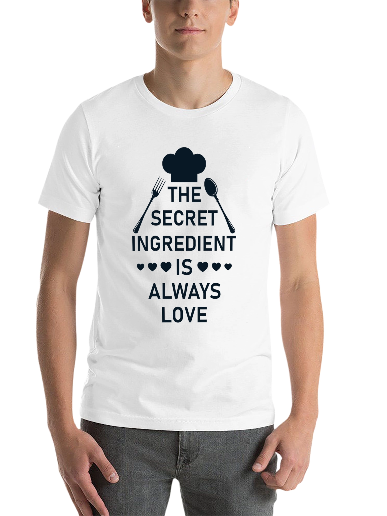 Black Secret Ingredient Love T-Shirt view 14