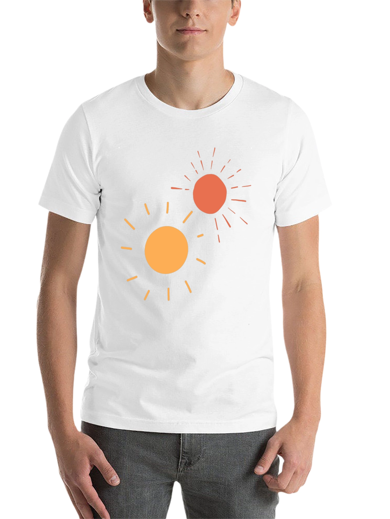 Black Sunshine Graphic Tee -  Soft Cotton Comfort view 14