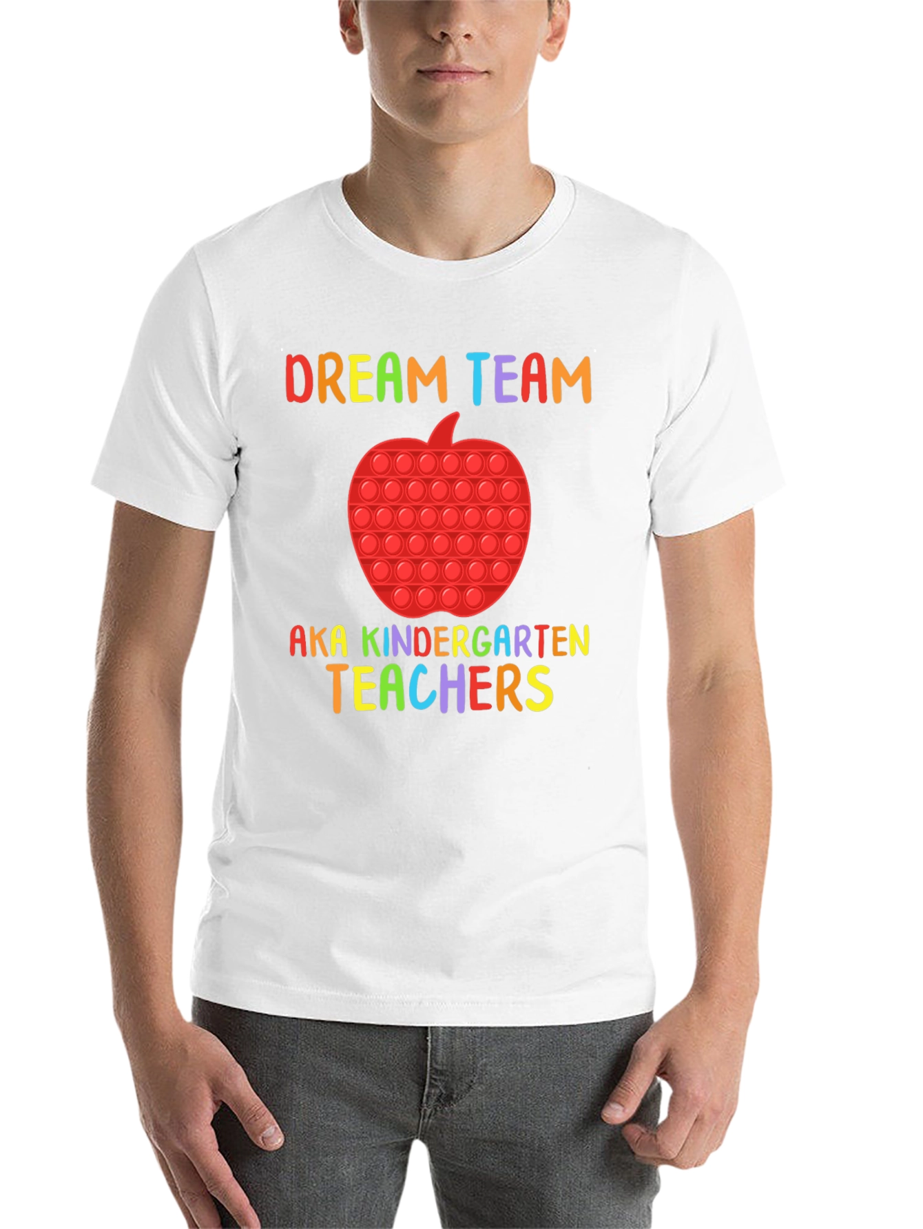 Black Dream Team Kindergarten Teachers T-Shirt view 14