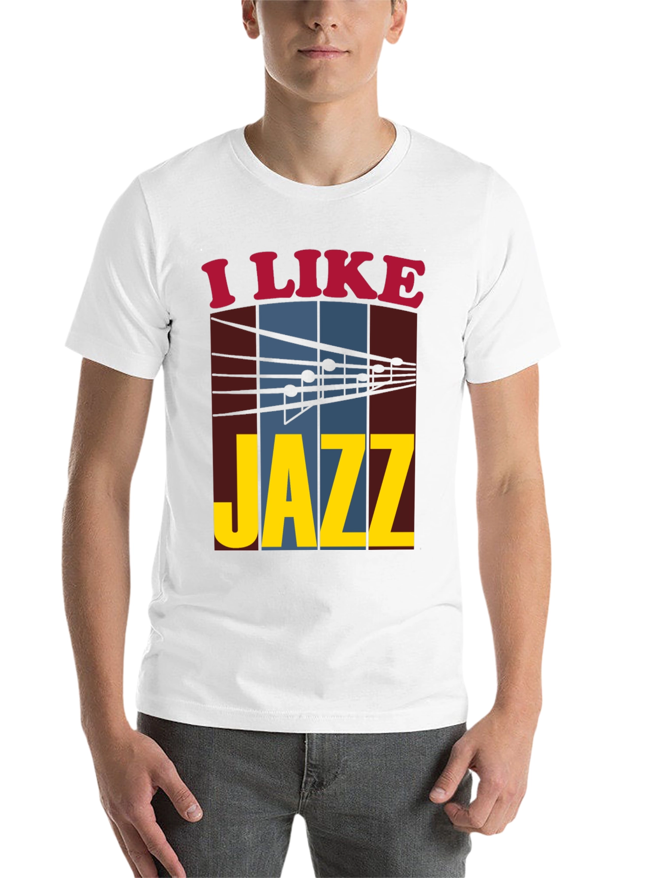 Black I Like Jazz Graphic Tee view 14