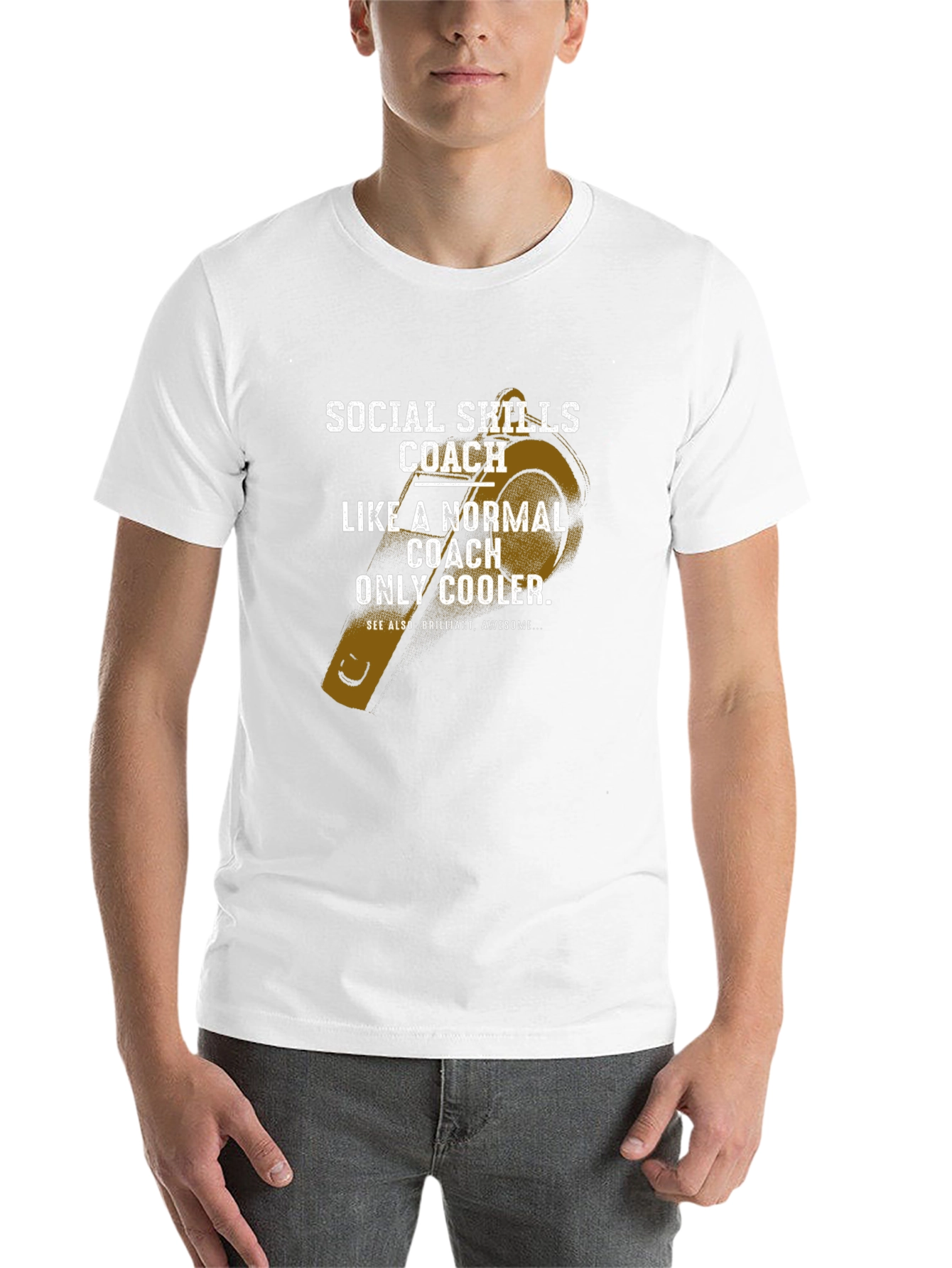 Black Social Skills Coach T-Shirt - Cool & Comfortable view 14