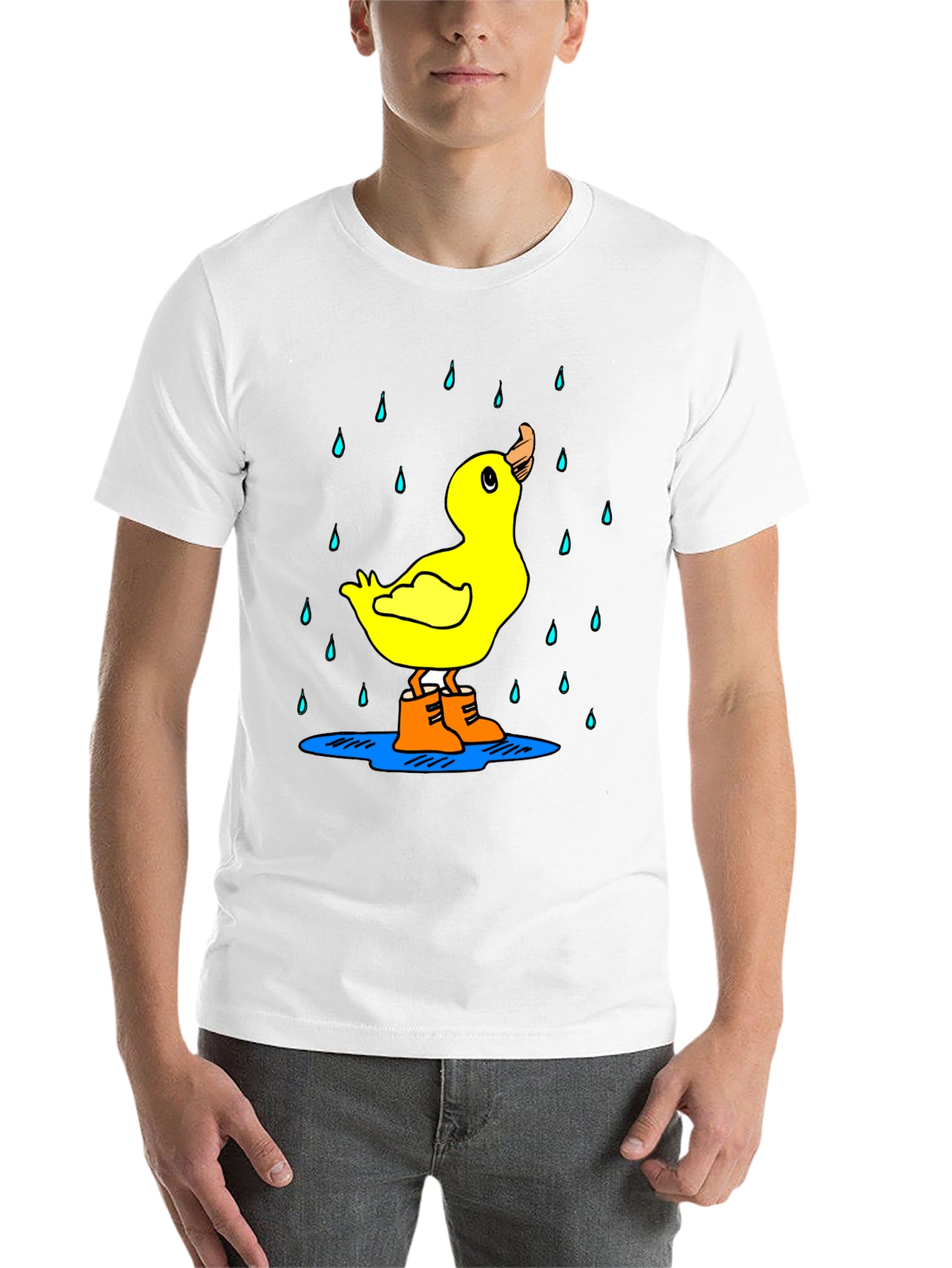 Black Duck in Boots Graphic Tee view 14