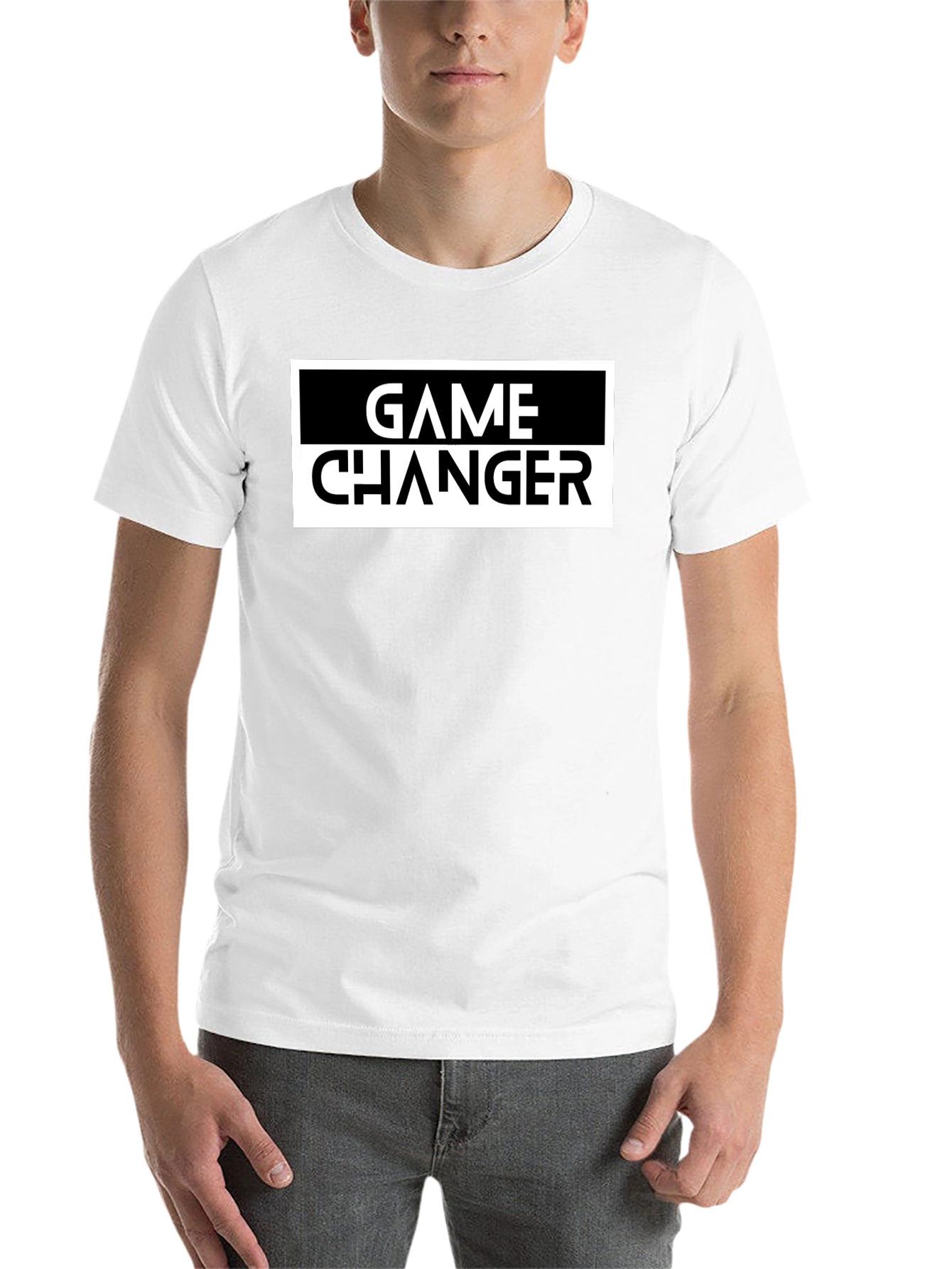 Black Game Changer Graphic T-Shirt - Black view 14