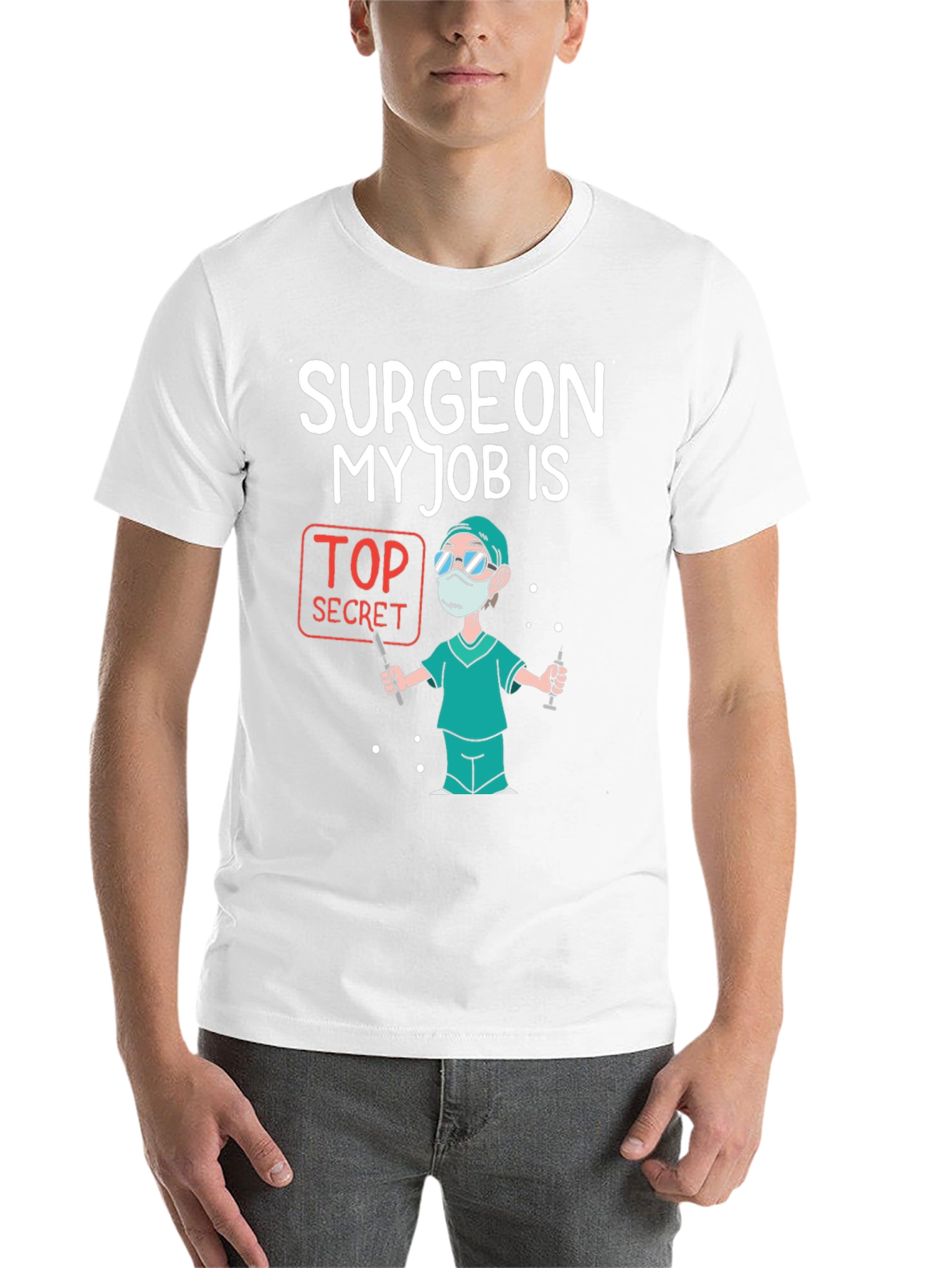 Surgeon Top Secret Job T-Shirt - 14