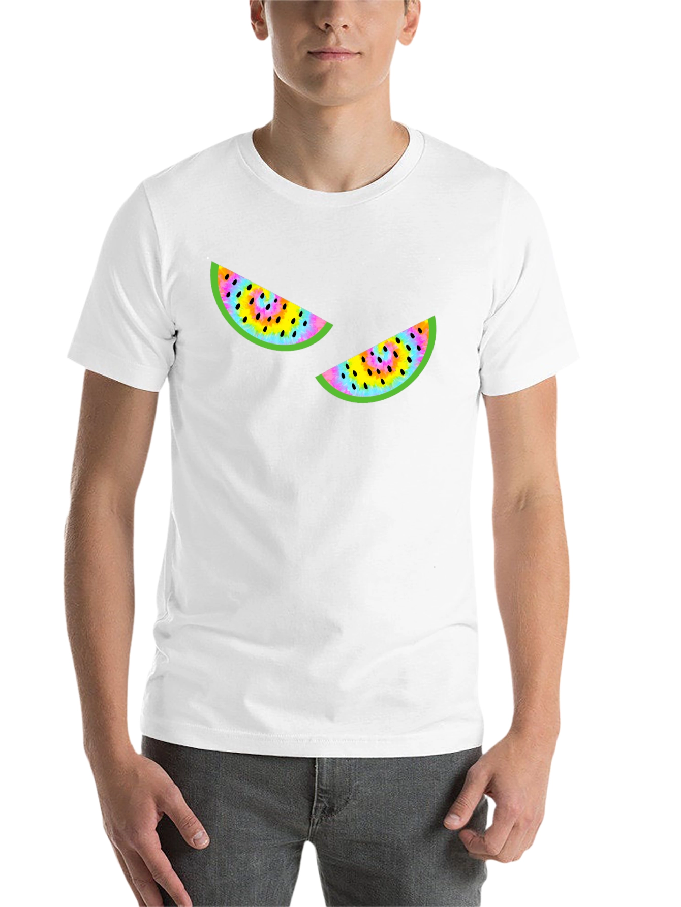 Black Watermelon Graphic Tee - Quirky Summer Style view 14