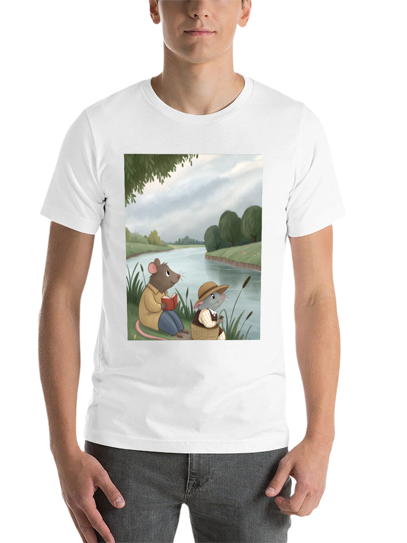 Black Mouse River Reading Tee view 14