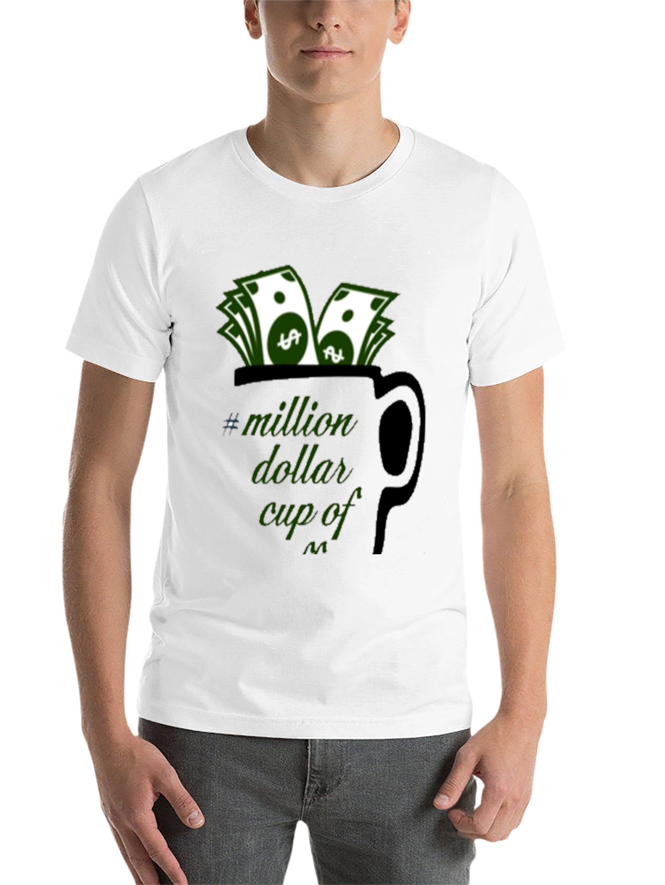 Million Dollar Cup Graphic Tee - 14