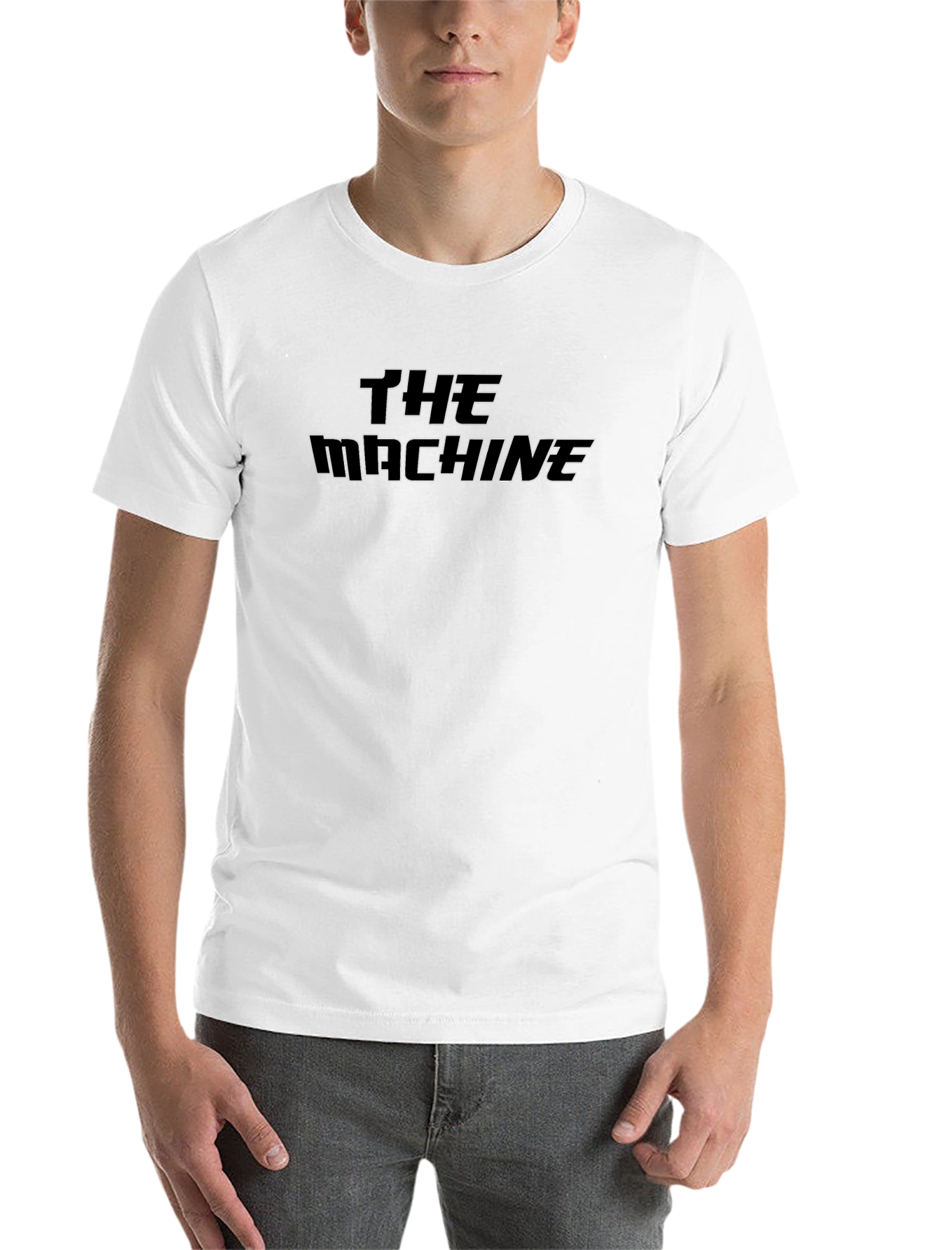 Black The Machine Graphic Tee - Classic Black T-Shirt view 14