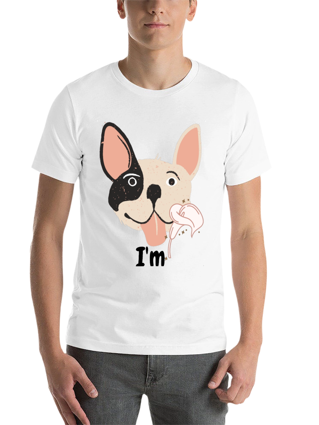 Black Dog Graphic Black T-Shirt view 14