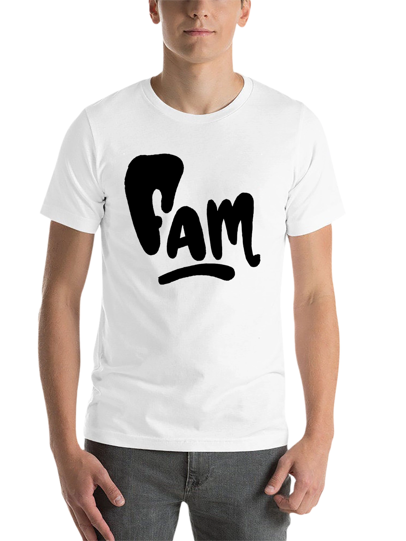 Black FAM Black T-Shirt - Casual Comfort view 14