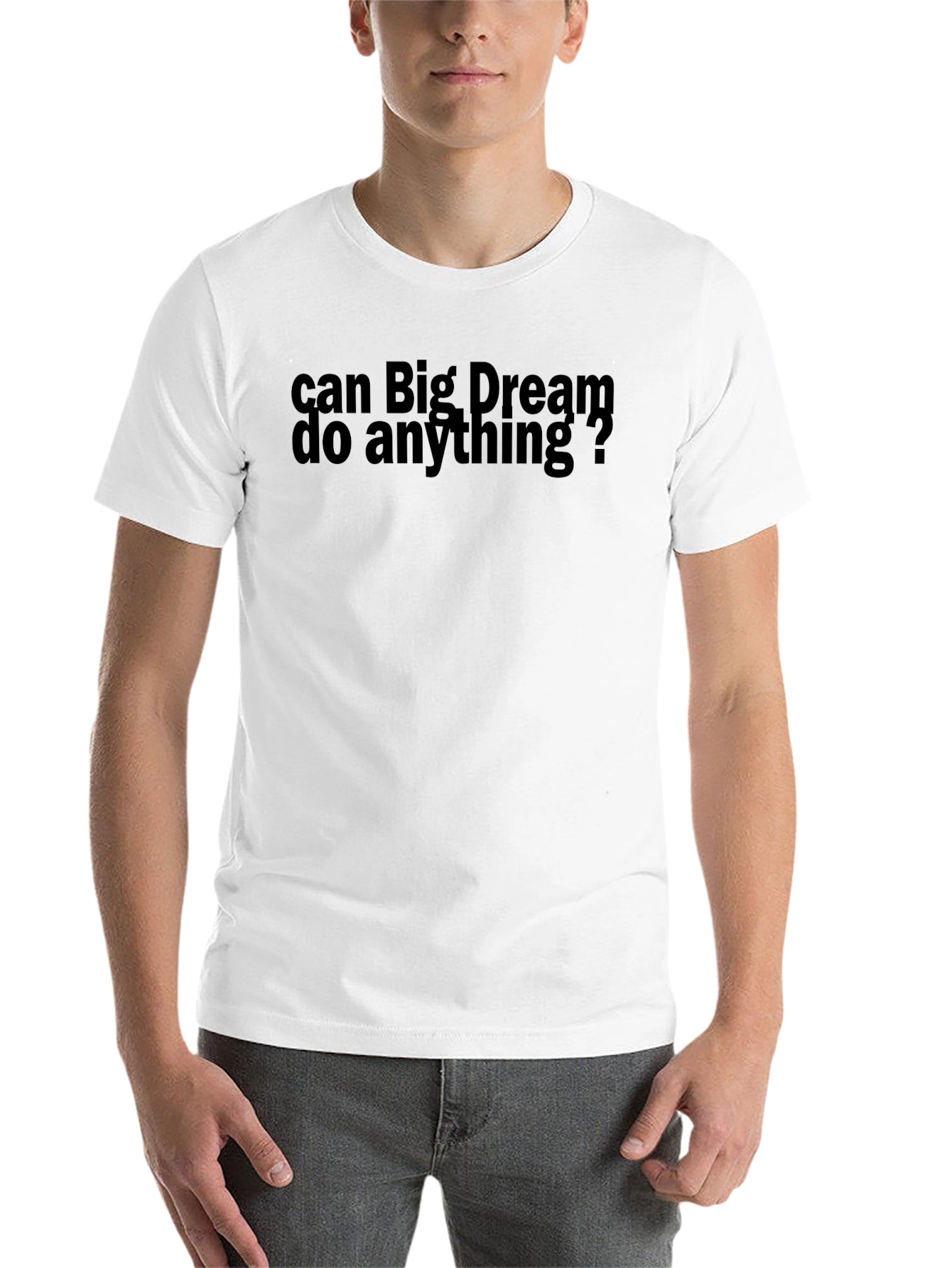 Black Can Big Dream Do Anything? Graphic Tee view 14