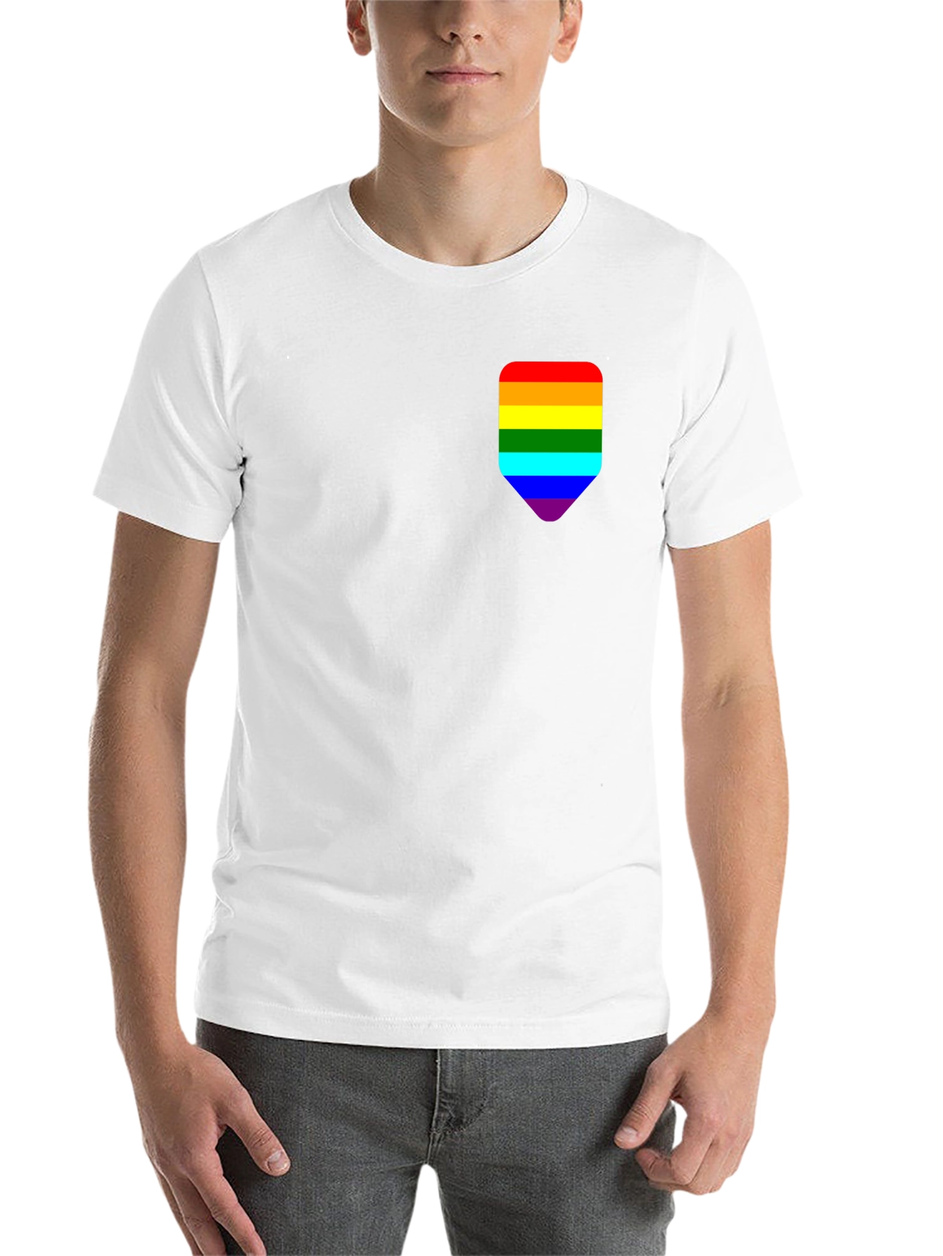Black Pride Pocket Tee - Black Cotton Blend view 14