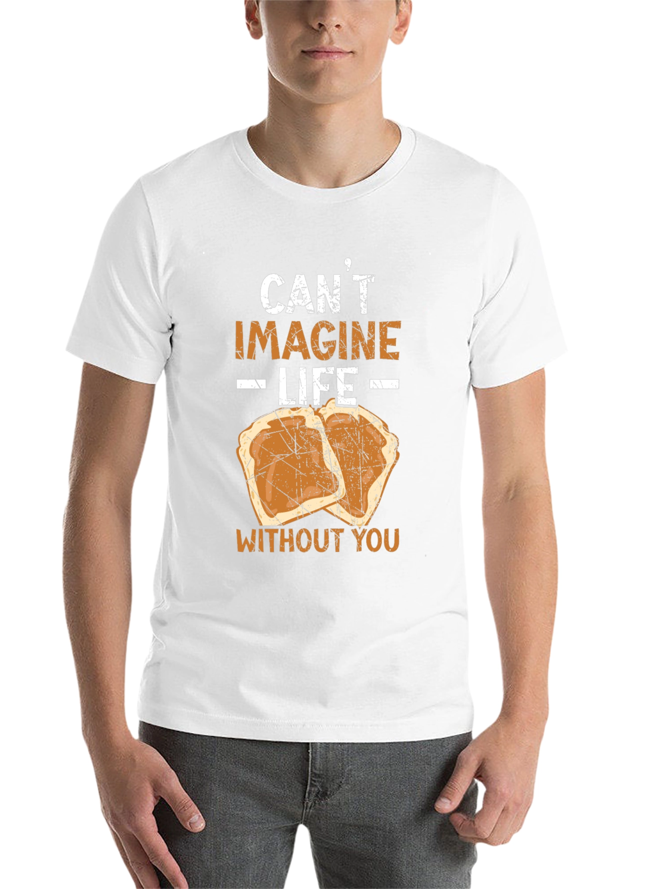 Black Peanut Butter & Jelly "Can't Imagine Life" Graphic Tee view 14