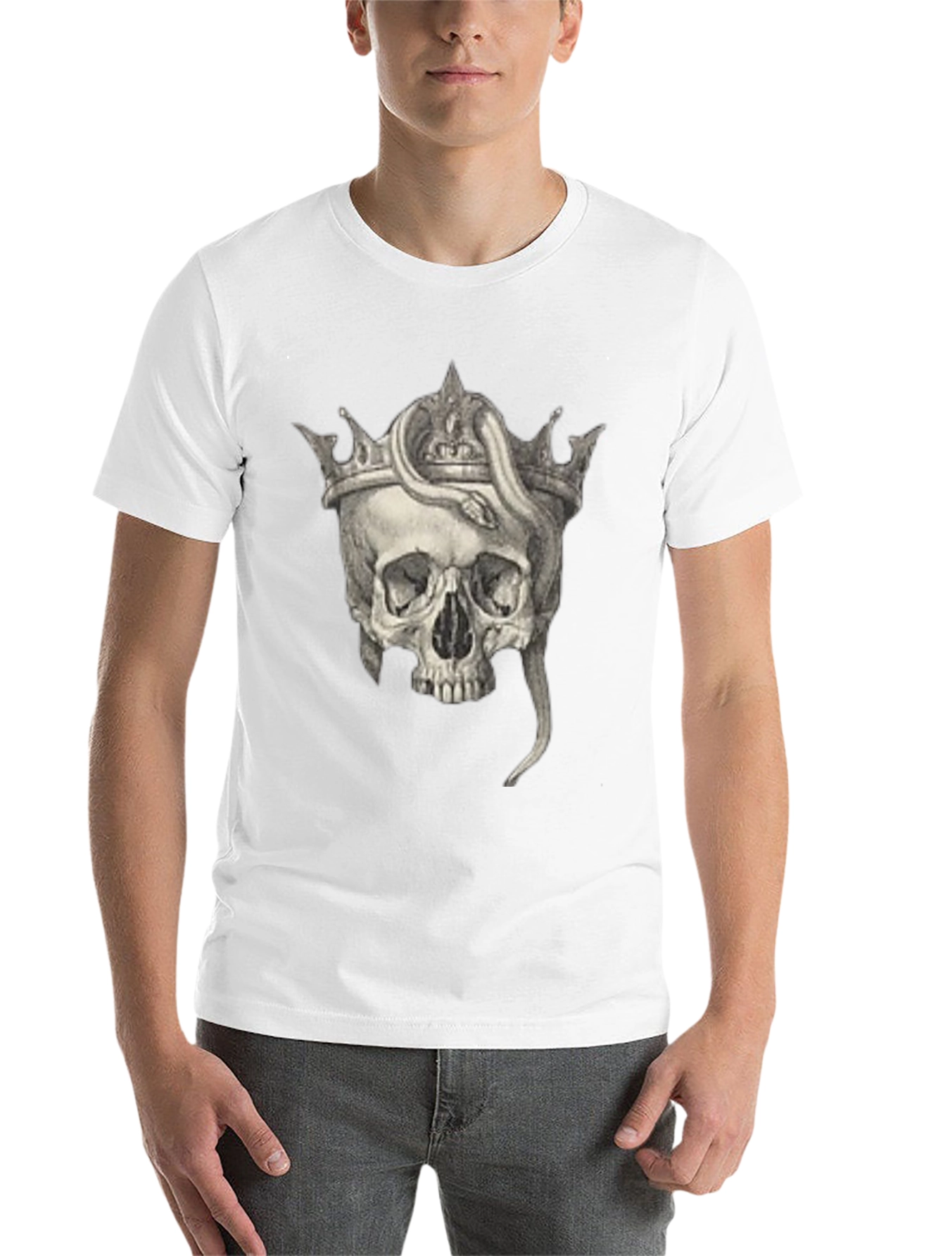 Black Skull King T-Shirt view 14