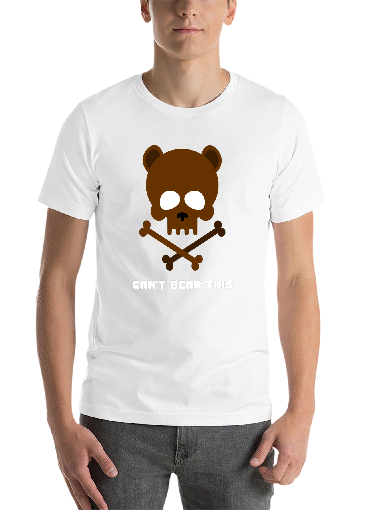Black Can't Bear This Graphic T-Shirt view 14