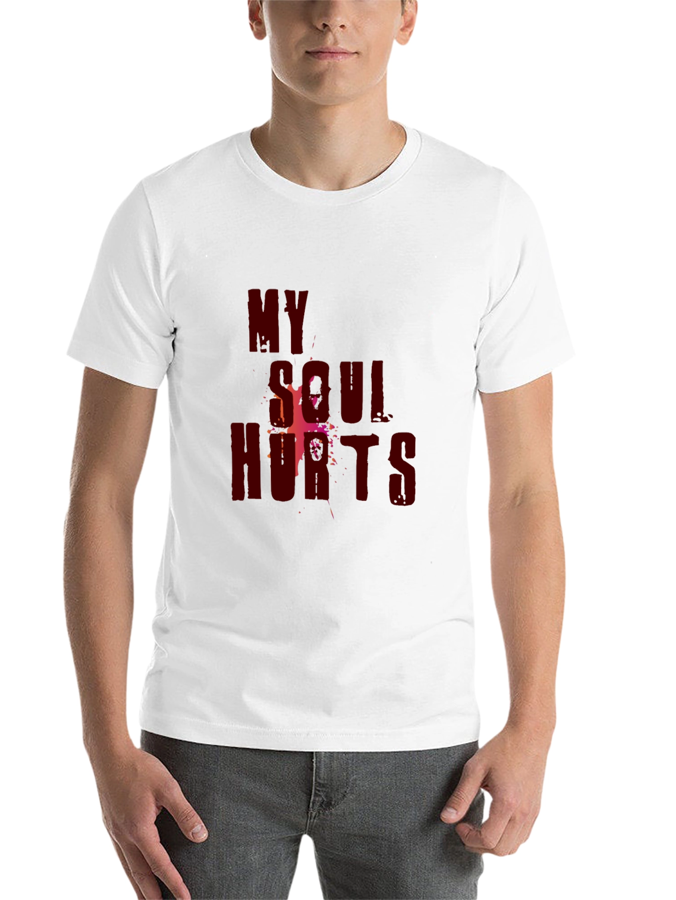 Black My Soul Hurts Graphic Tee view 14