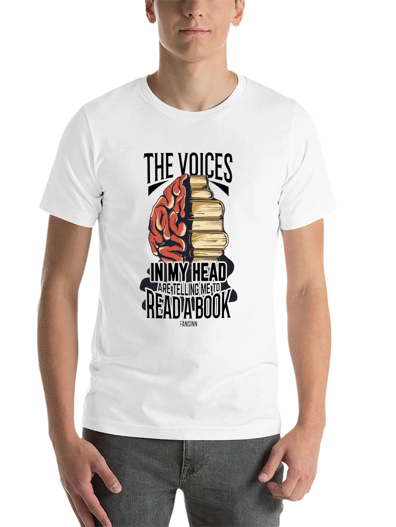 The Voices T-Shirt - Read A Book - 14