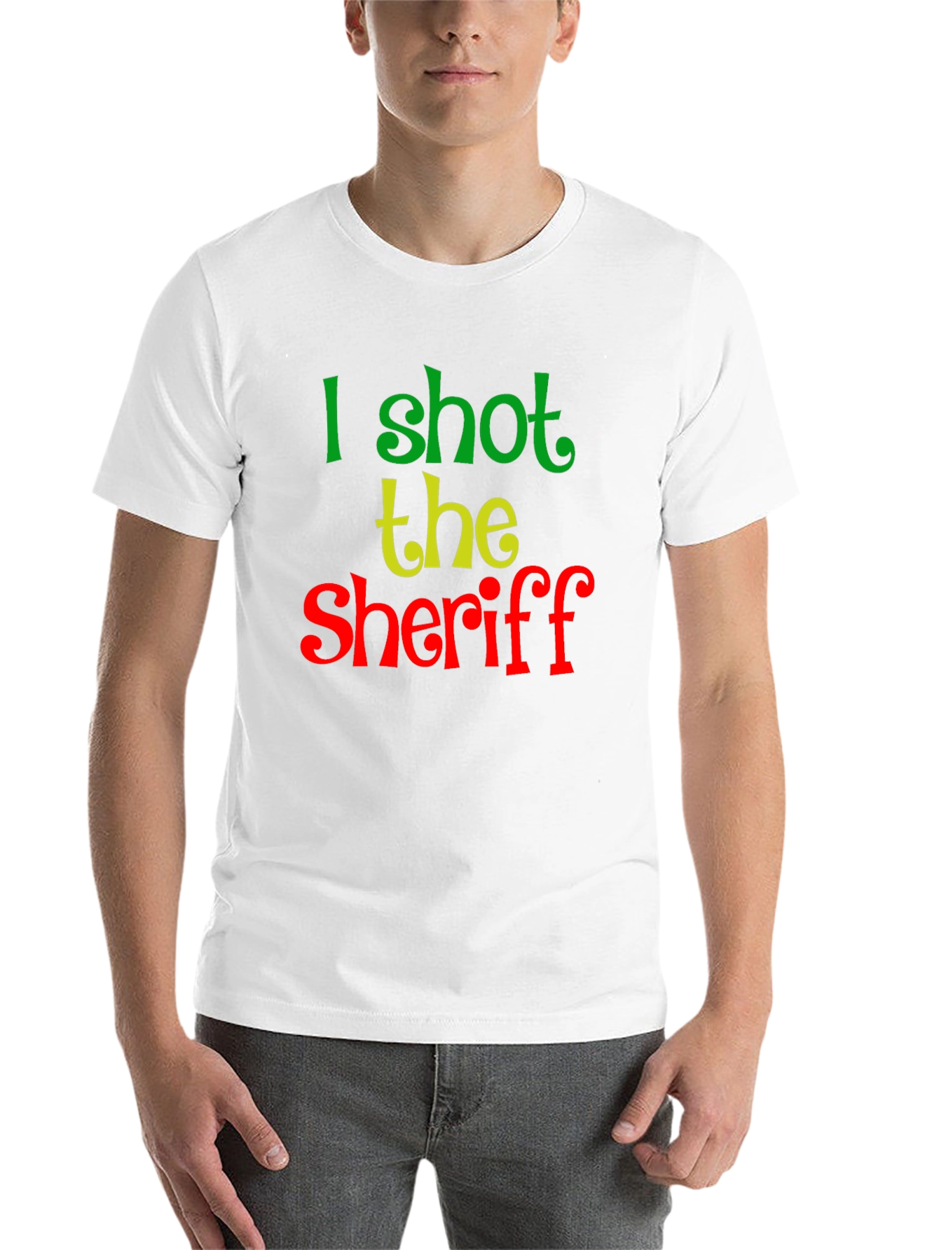 Black I Shot the Sheriff Graphic Tee view 14