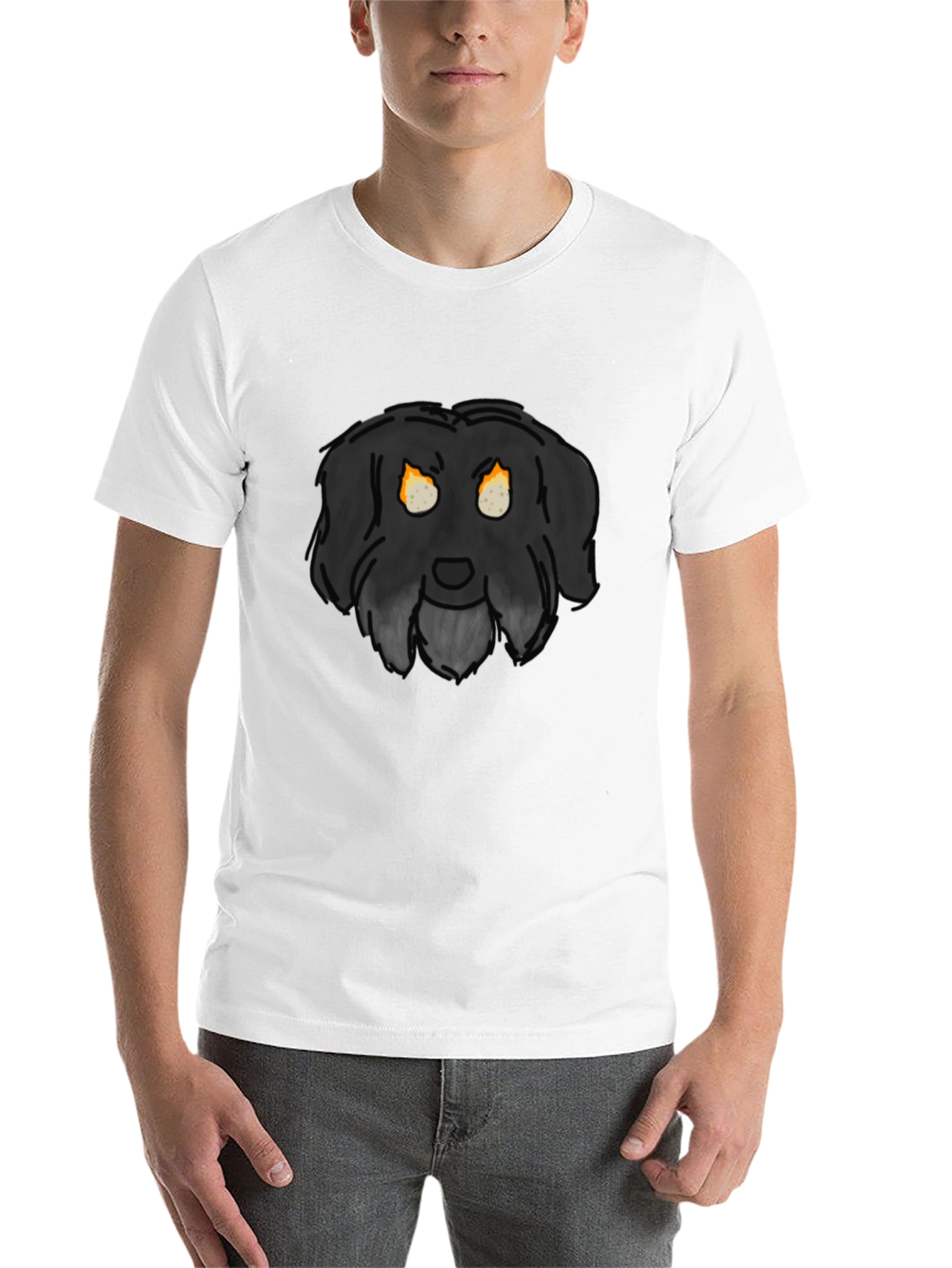 Black Black Dog Graphic T-Shirt view 14