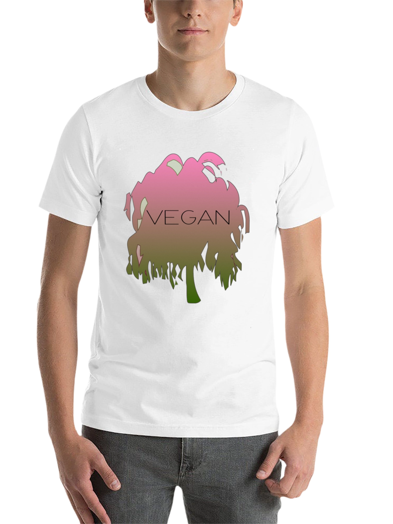 Black Vegan Graphic T-Shirt - Stylish and Comfortable view 14