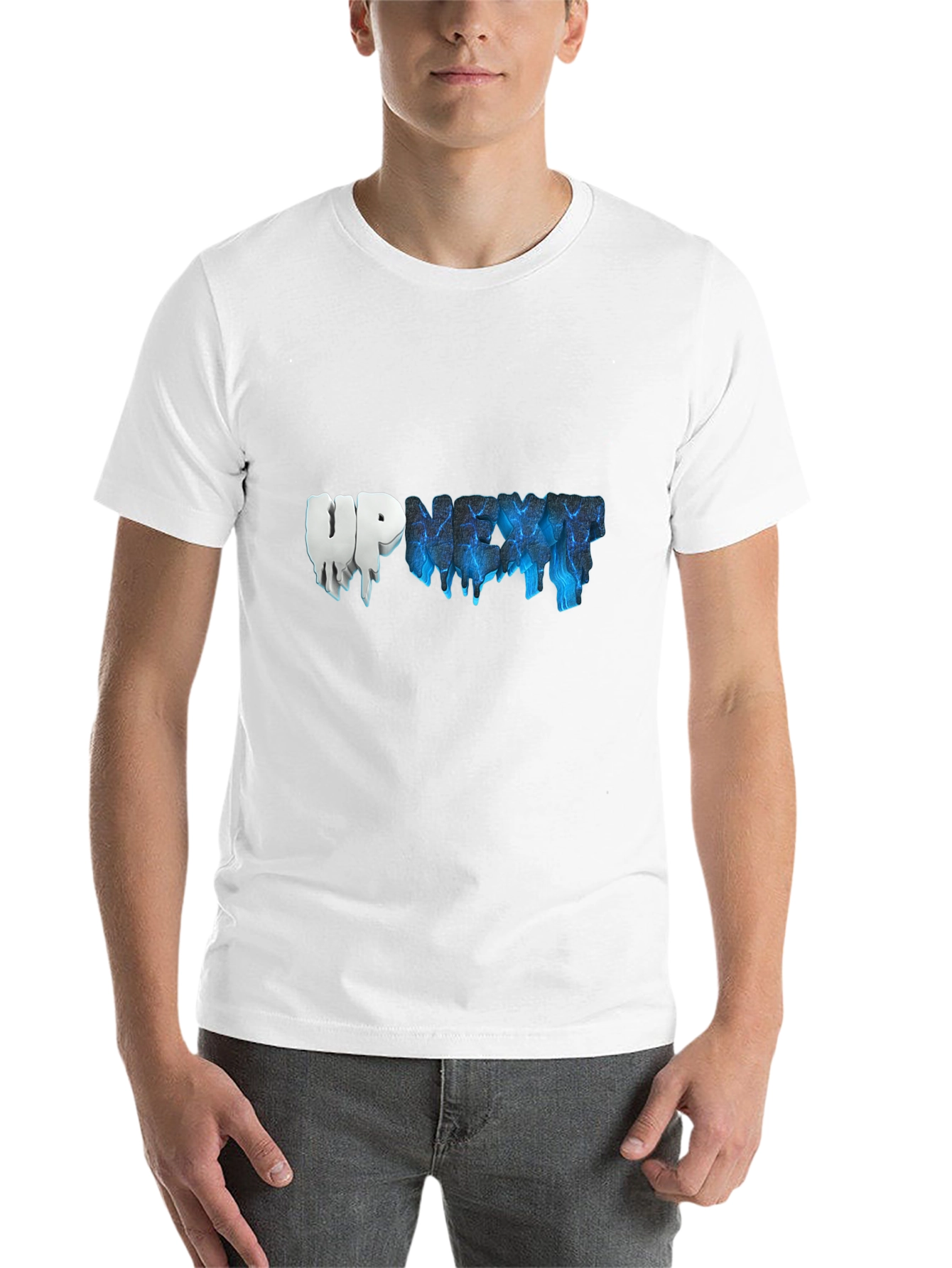 Black UP NEXT Graphic T-Shirt - Stylish Black Tee view 14