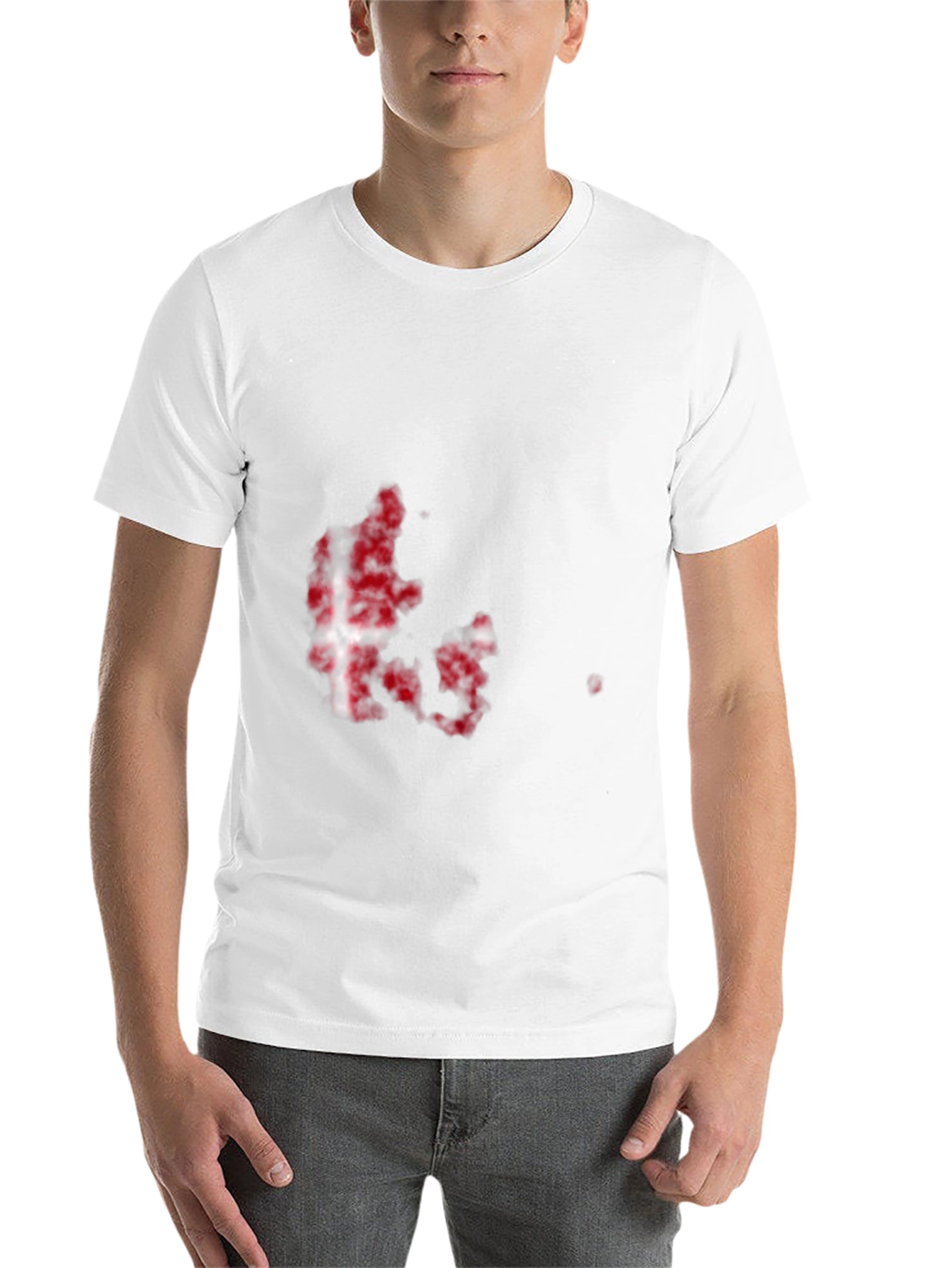 Denmark Flag Map Graphic Tee - 14