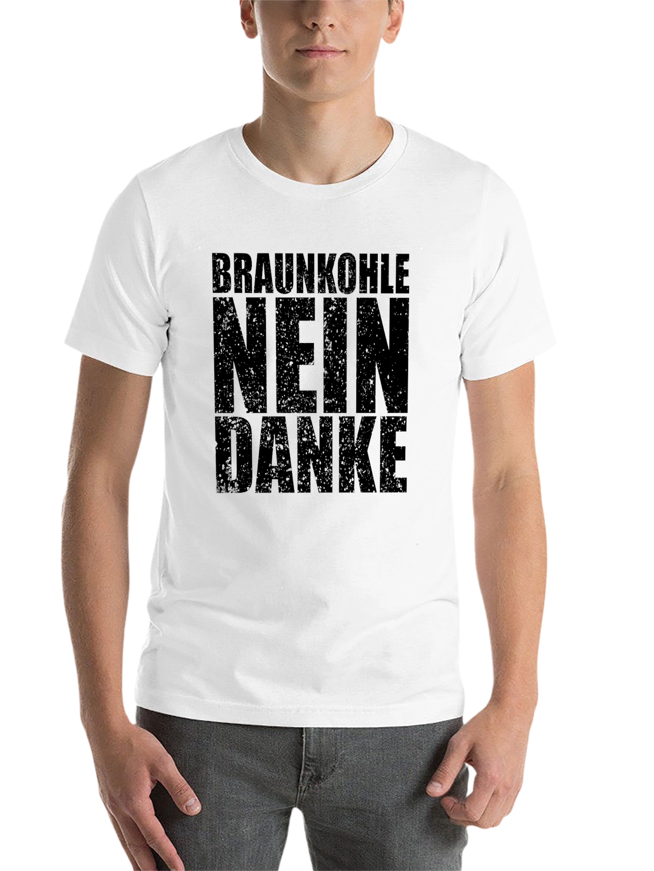 Black Braunkohle Nein Danke T-Shirt view 14