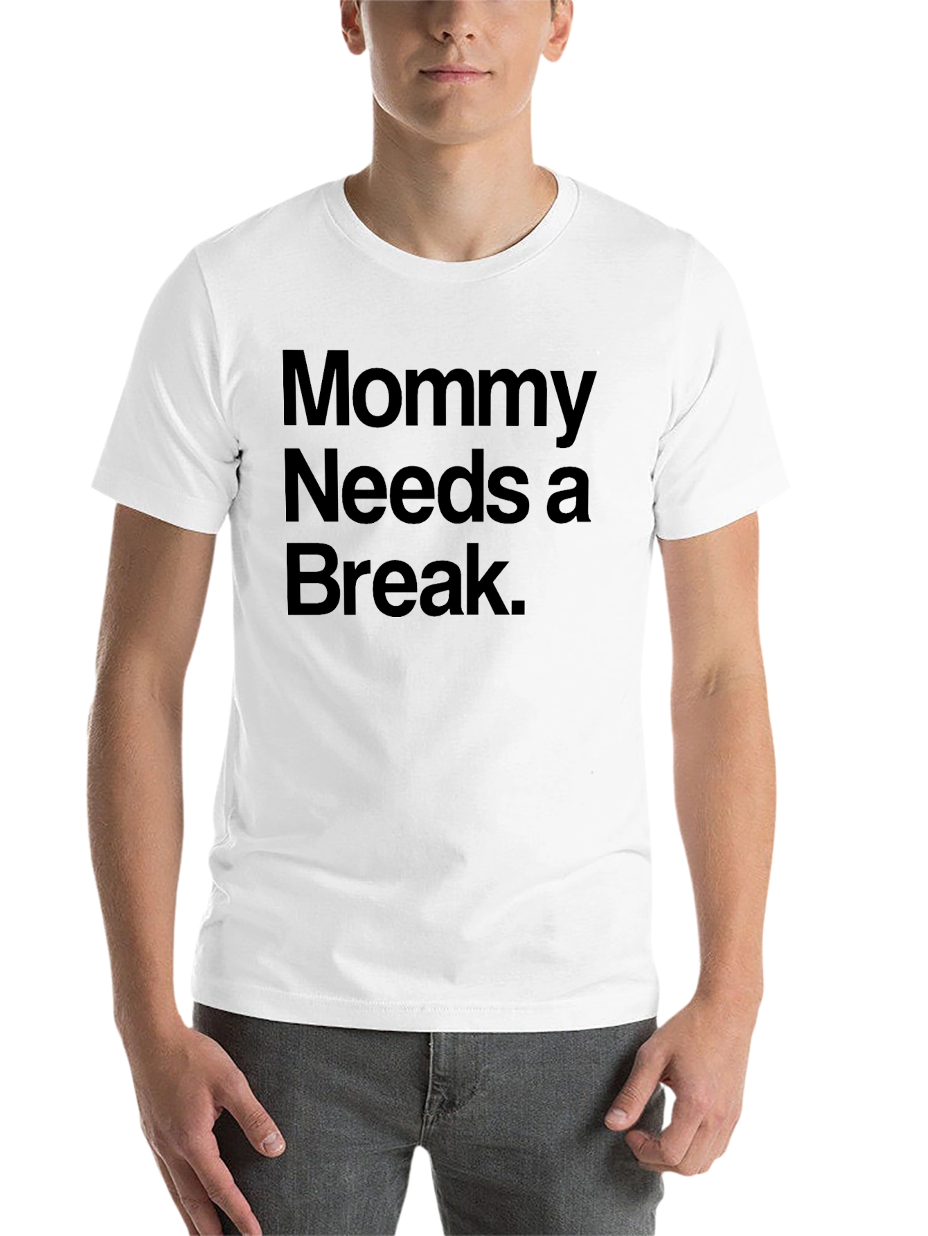 Black Mommy Needs a Break T-Shirt - Relaxing Comfort view 14