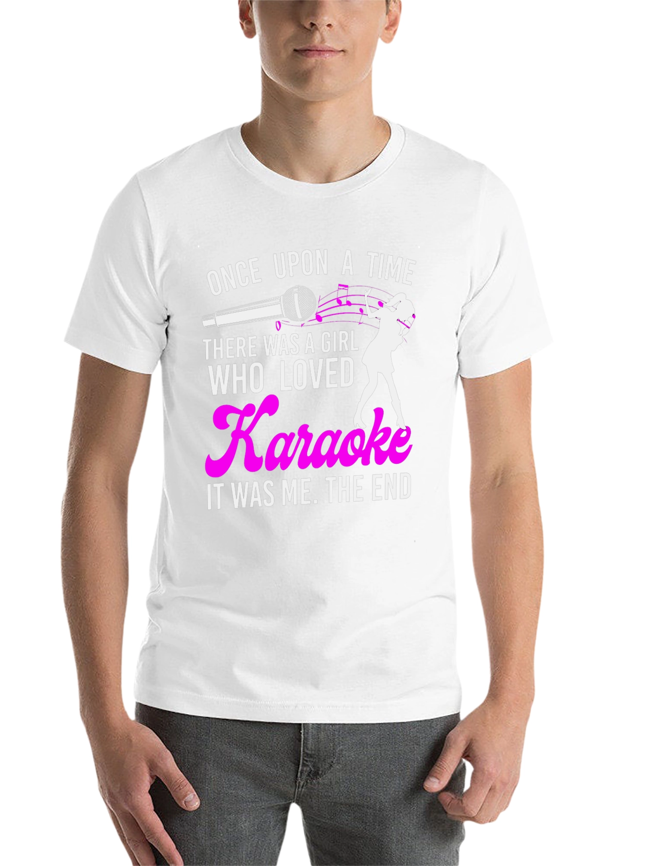 Black Karaoke Lover T-Shirt - Once Upon a Time view 14