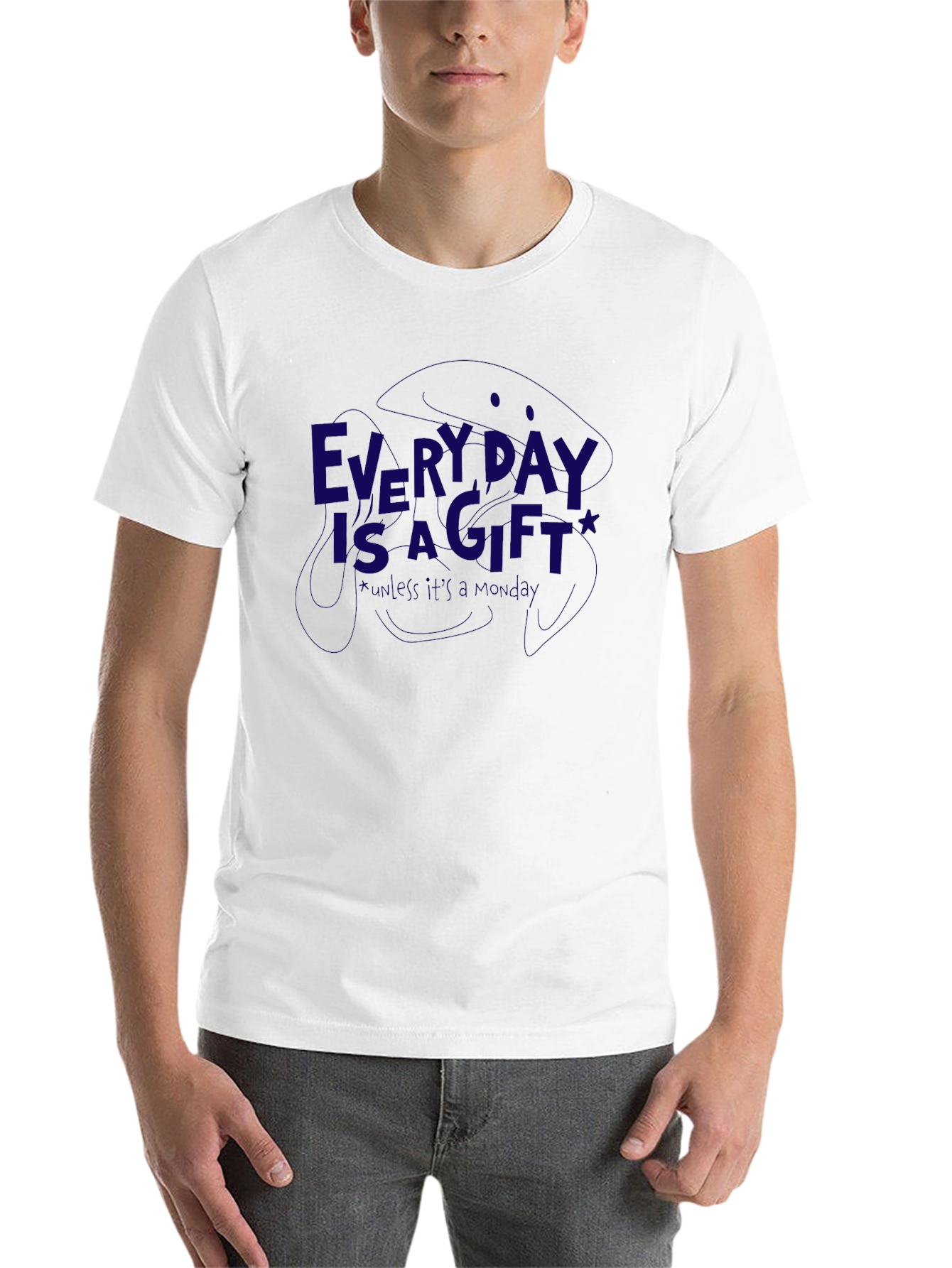 Black Everyday Is a Gift T-Shirt view 14