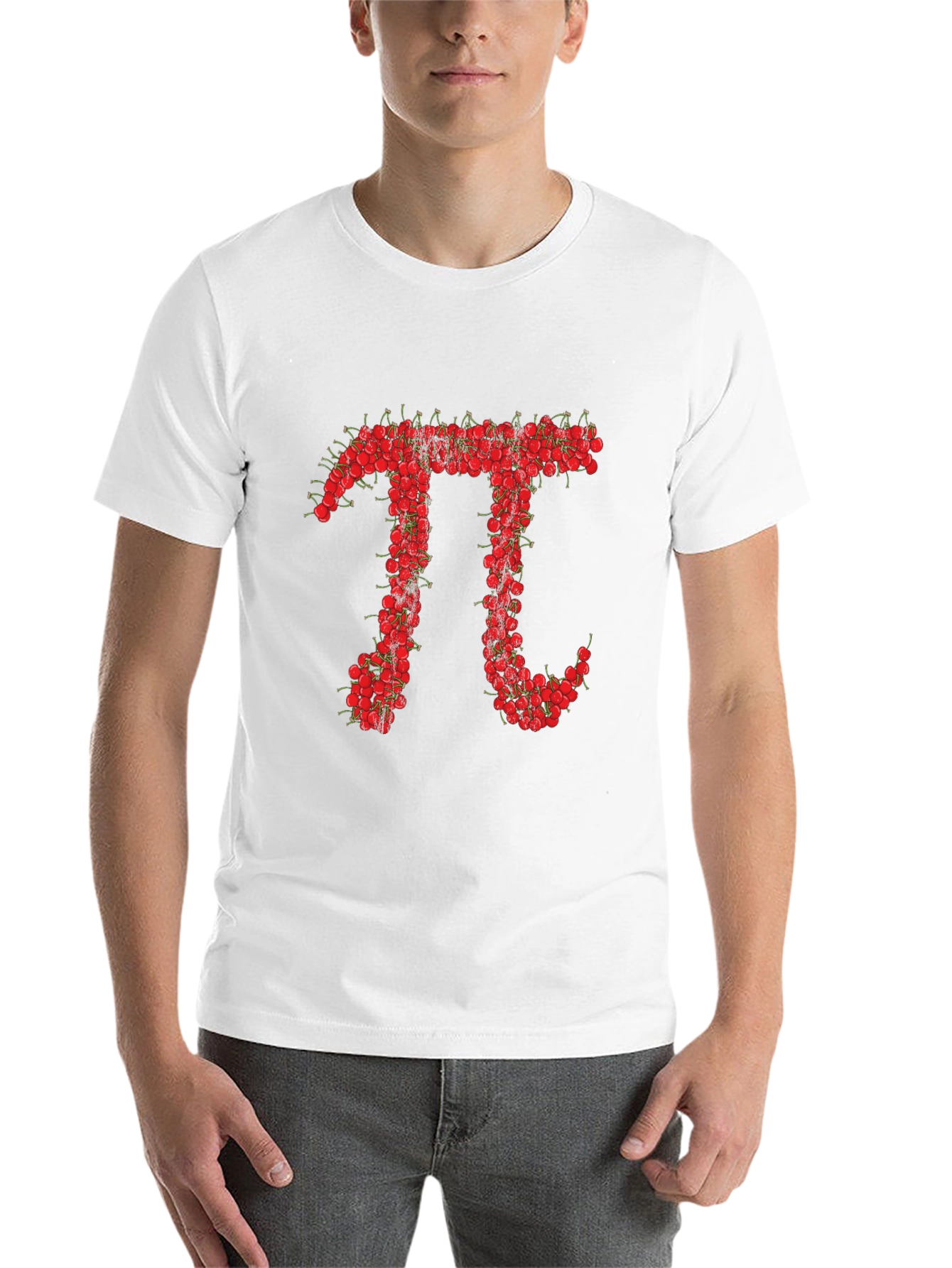 Black Cherry Pi Graphic Tee - Unique Math Lover T-Shirt view 14